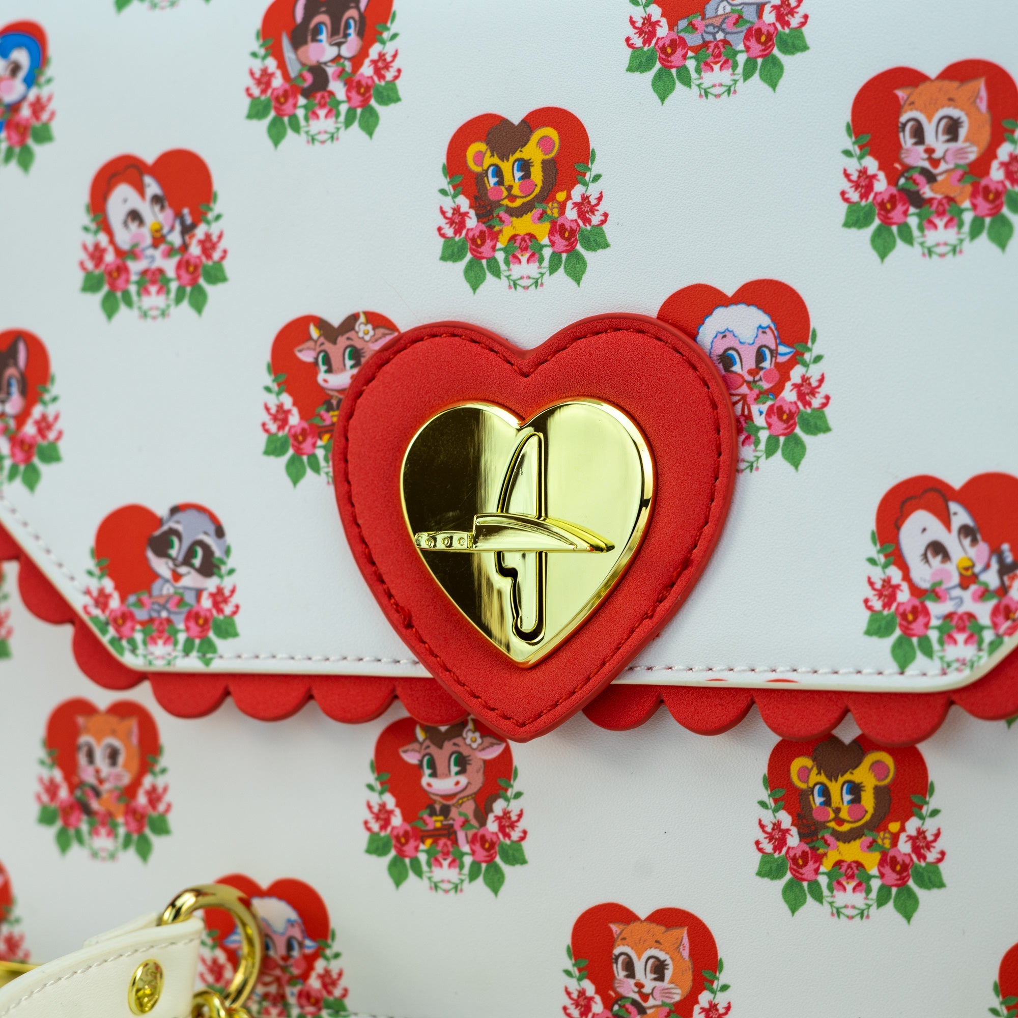 Loungefly x Funko Villainous Valentines Crossbody Bag - GeekCore