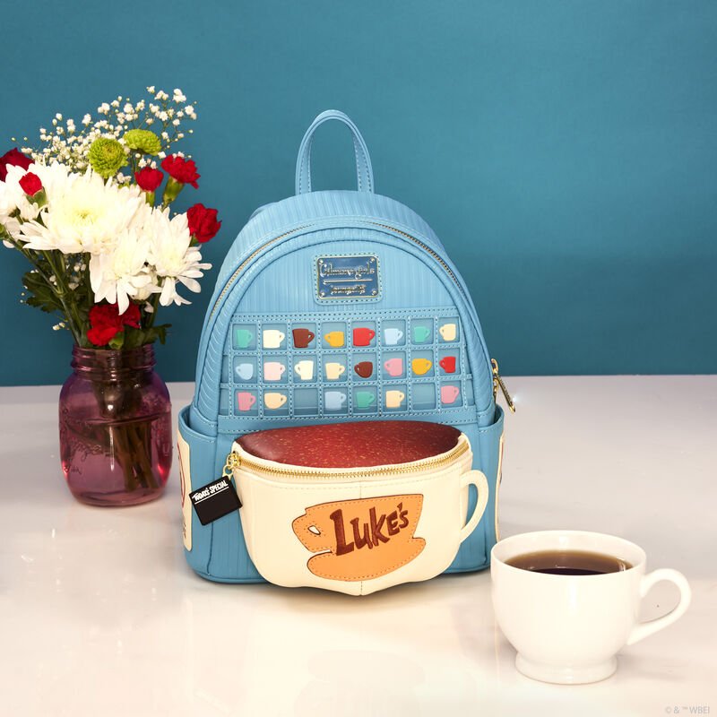 Loungefly x Gilmore Girls Luke's Diner Coffee Cup Mini Backpack - GeekCore