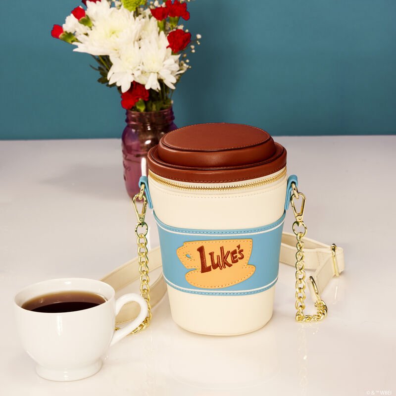 Loungefly x Gilmore Girls Luke's Diner To - Go Cup Crossbody Bag - GeekCore