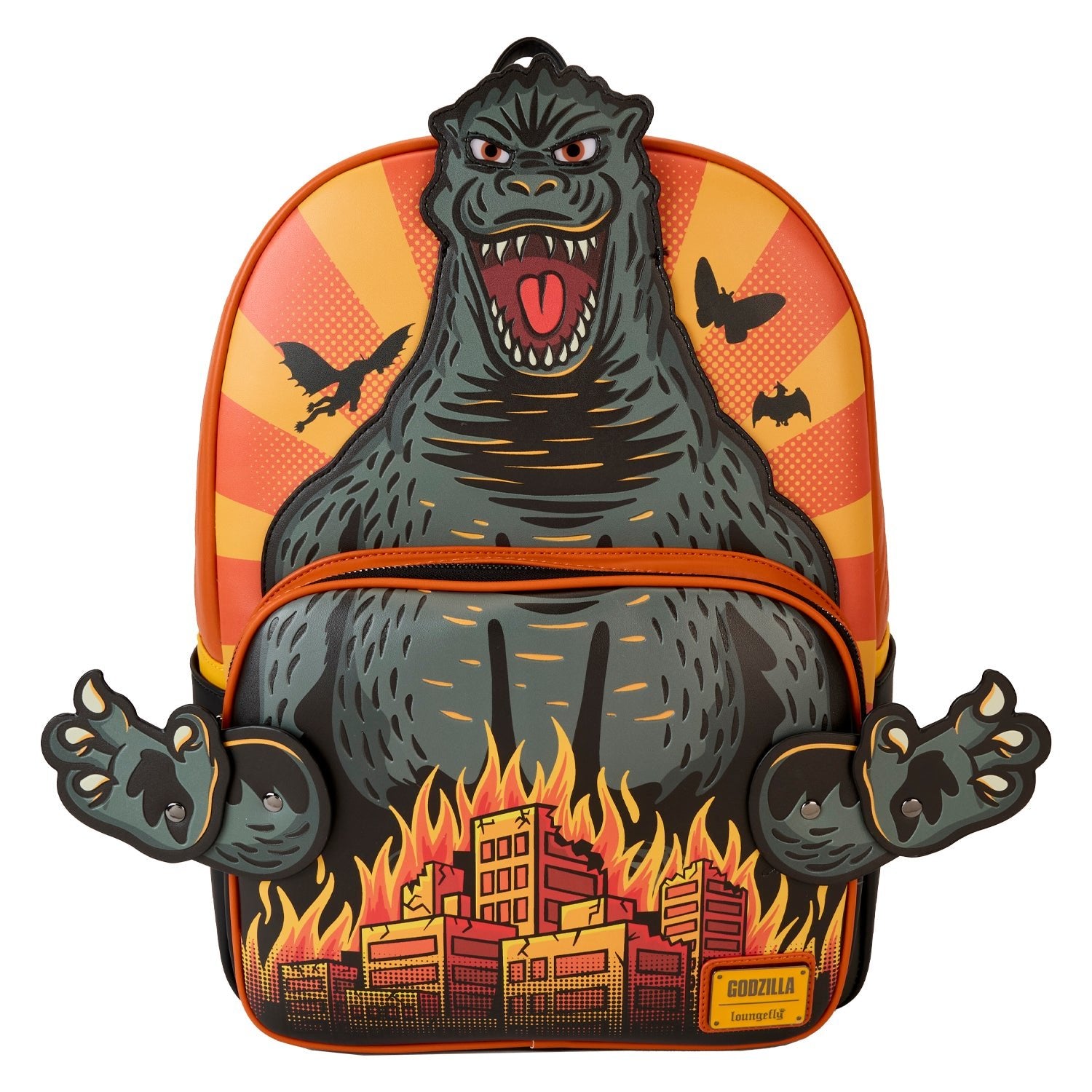 Loungefly x Godzilla Full - Size Cosplay Backpack - GeekCore