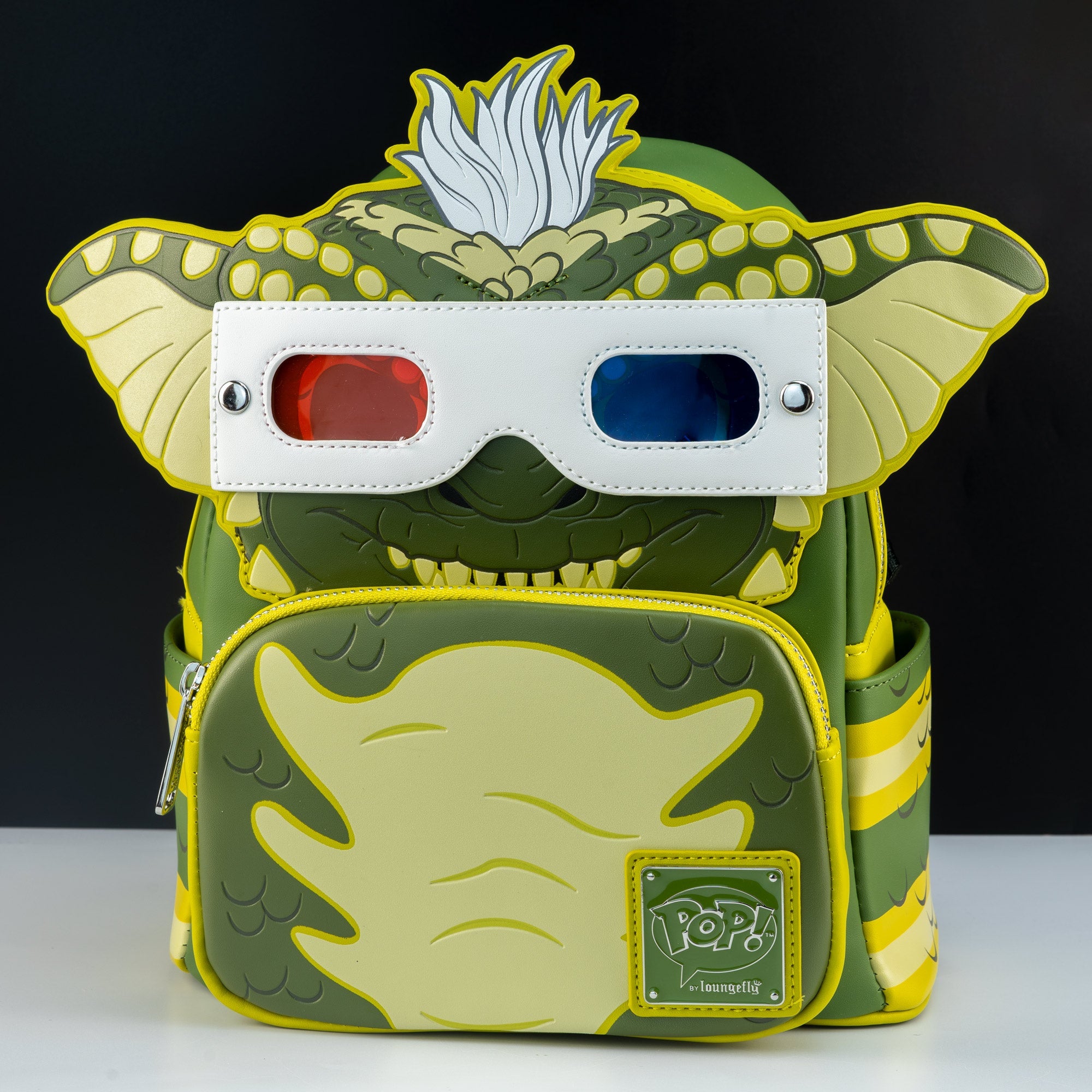 Loungefly x Gremlins Stripe Cosplay Backpack with Removable Glasses - GeekCore