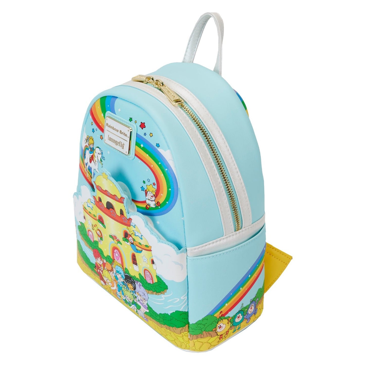 Loungefly x Hallmark Rainbow Brite Castle Group Mini Backpack - GeekCore