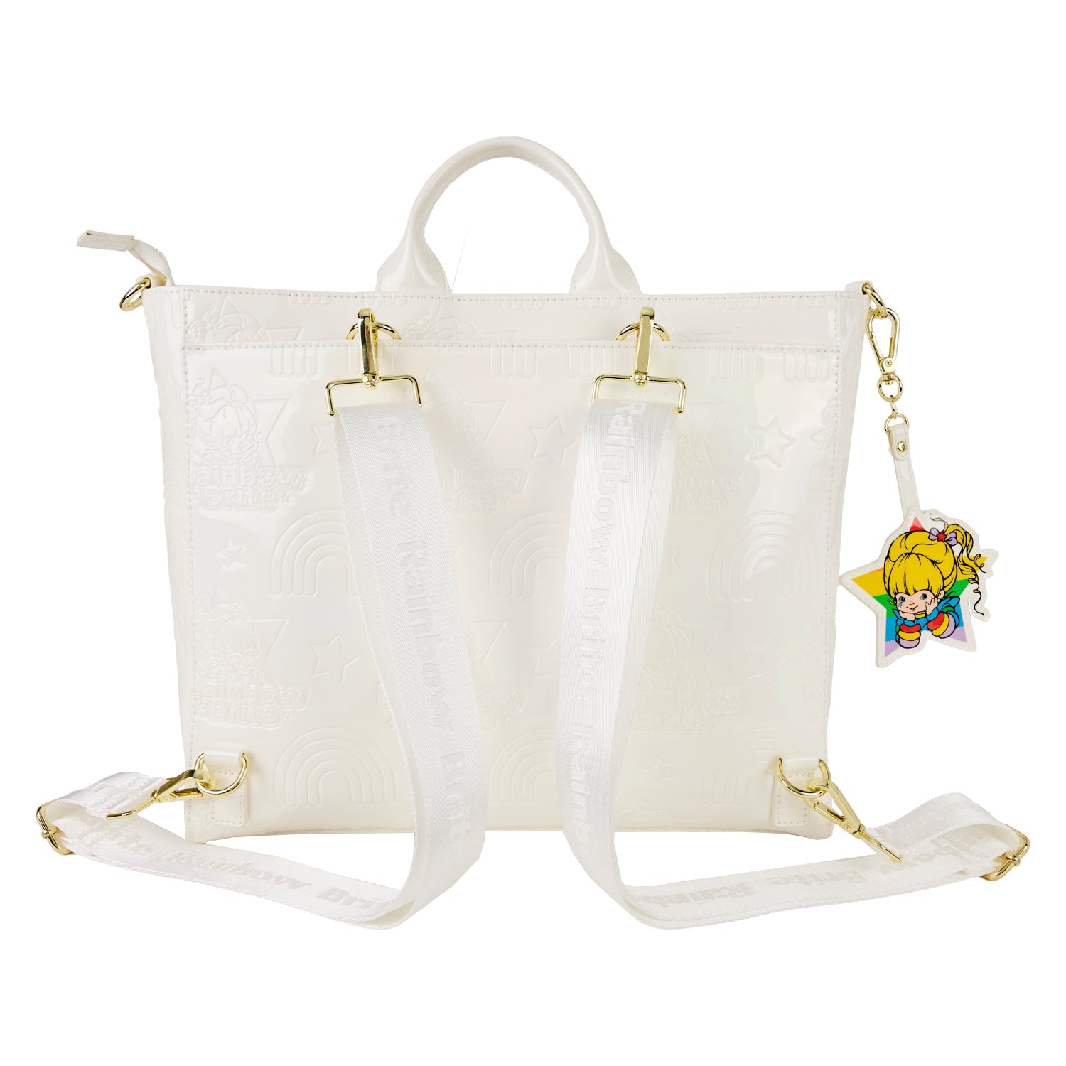 Loungefly x Hallmark Rainbow Brite Convertible Tote Bag - GeekCore