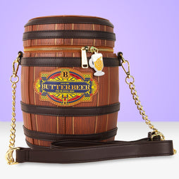 Loungefly x Harry Potter Butterbeer Barrel Crossbody Bag - GeekCore
