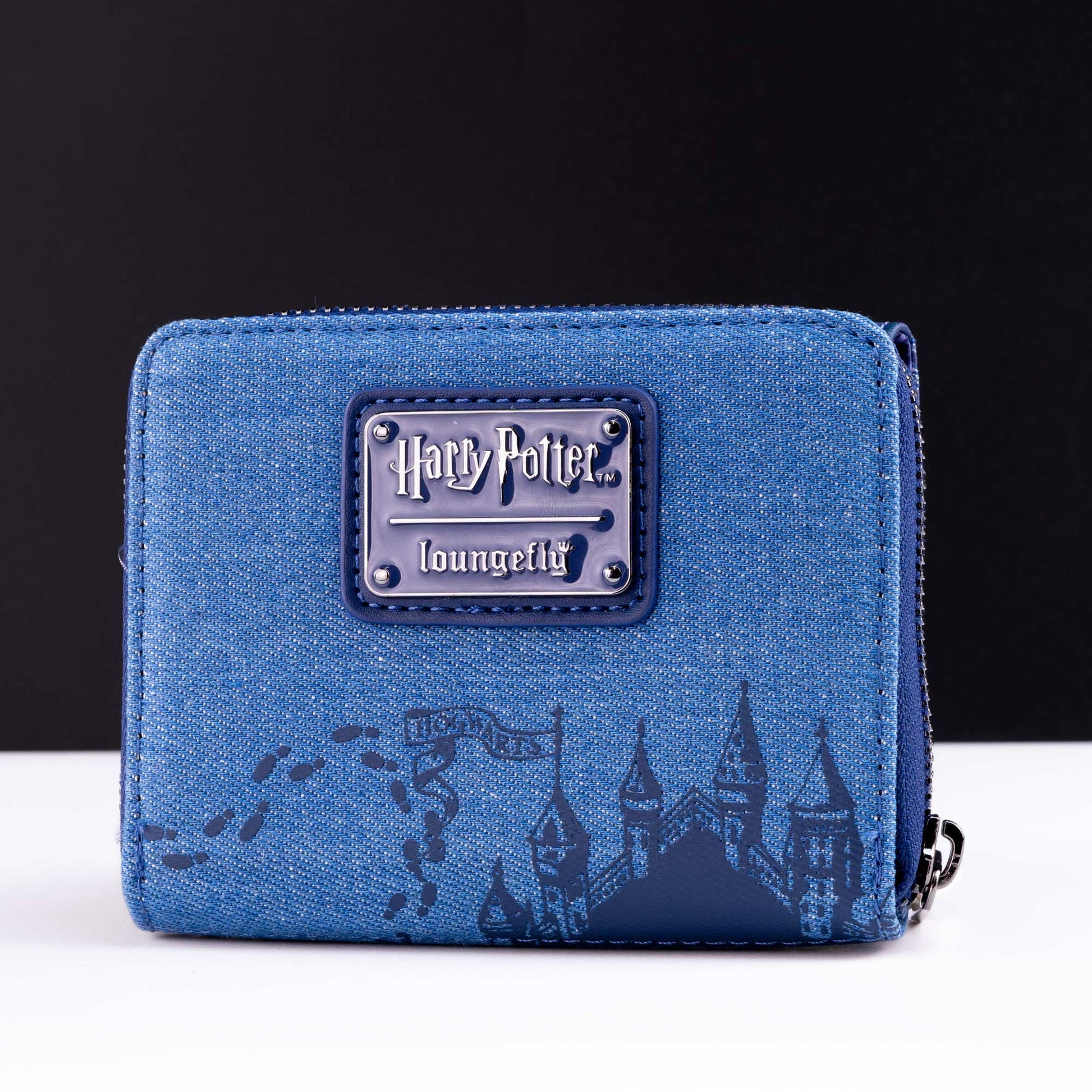 Loungefly x Harry Potter Denim Tri - Fold Wallet - GeekCore