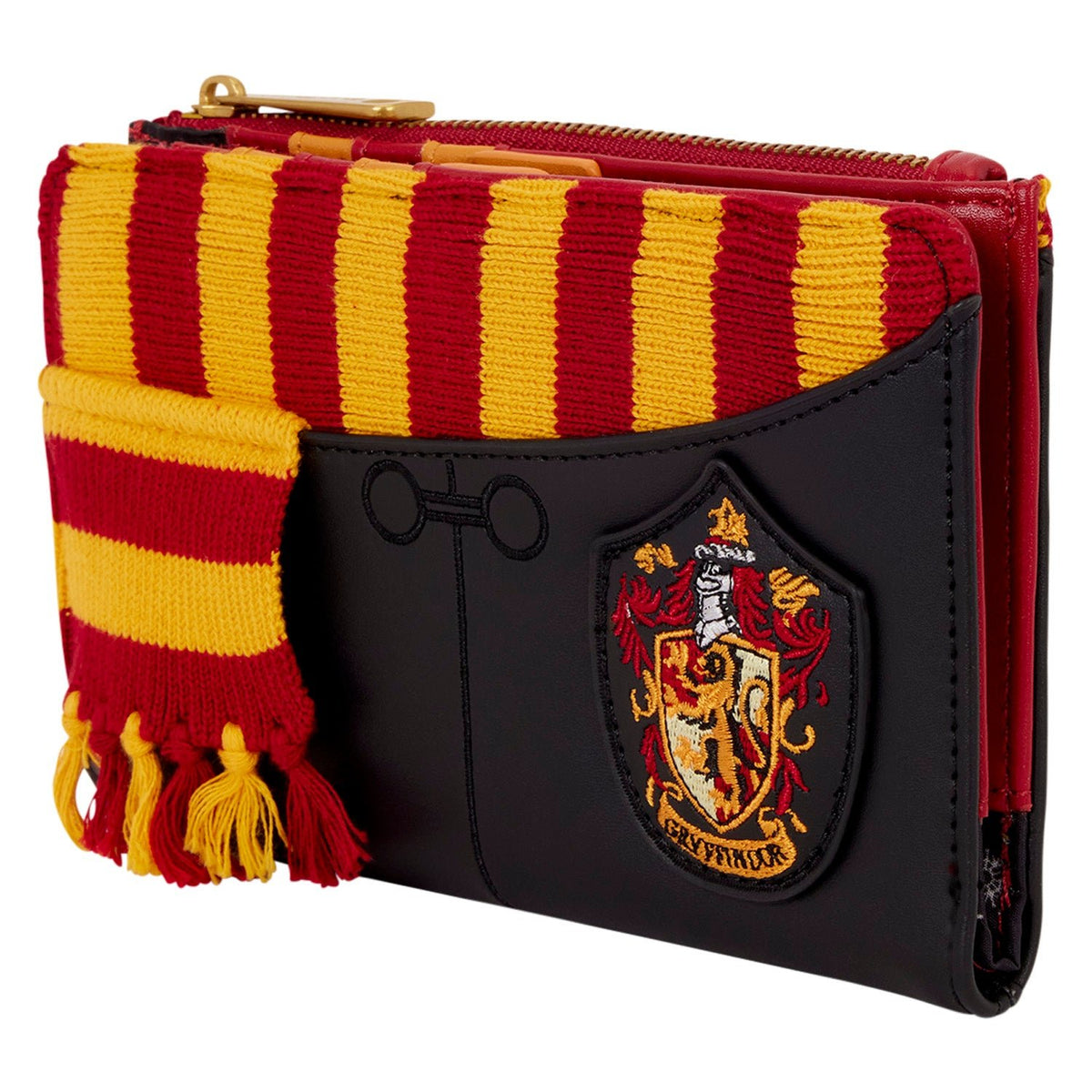 Loungefly x Harry Potter Gryffindor Uniform Flap Wallet - GeekCore