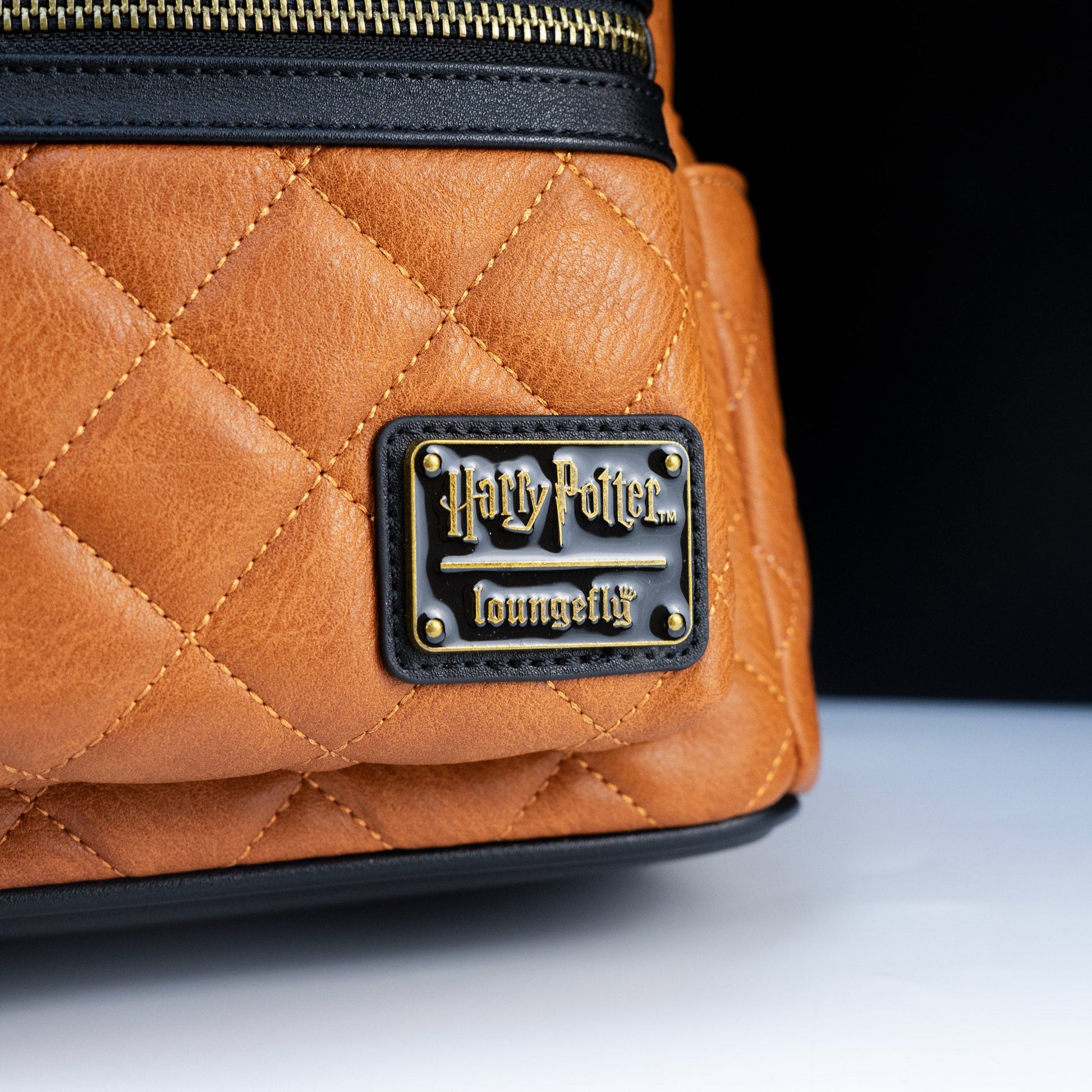 Loungefly x Harry Potter Hogwarts Crest Quilted Mini Backpack - GeekCore