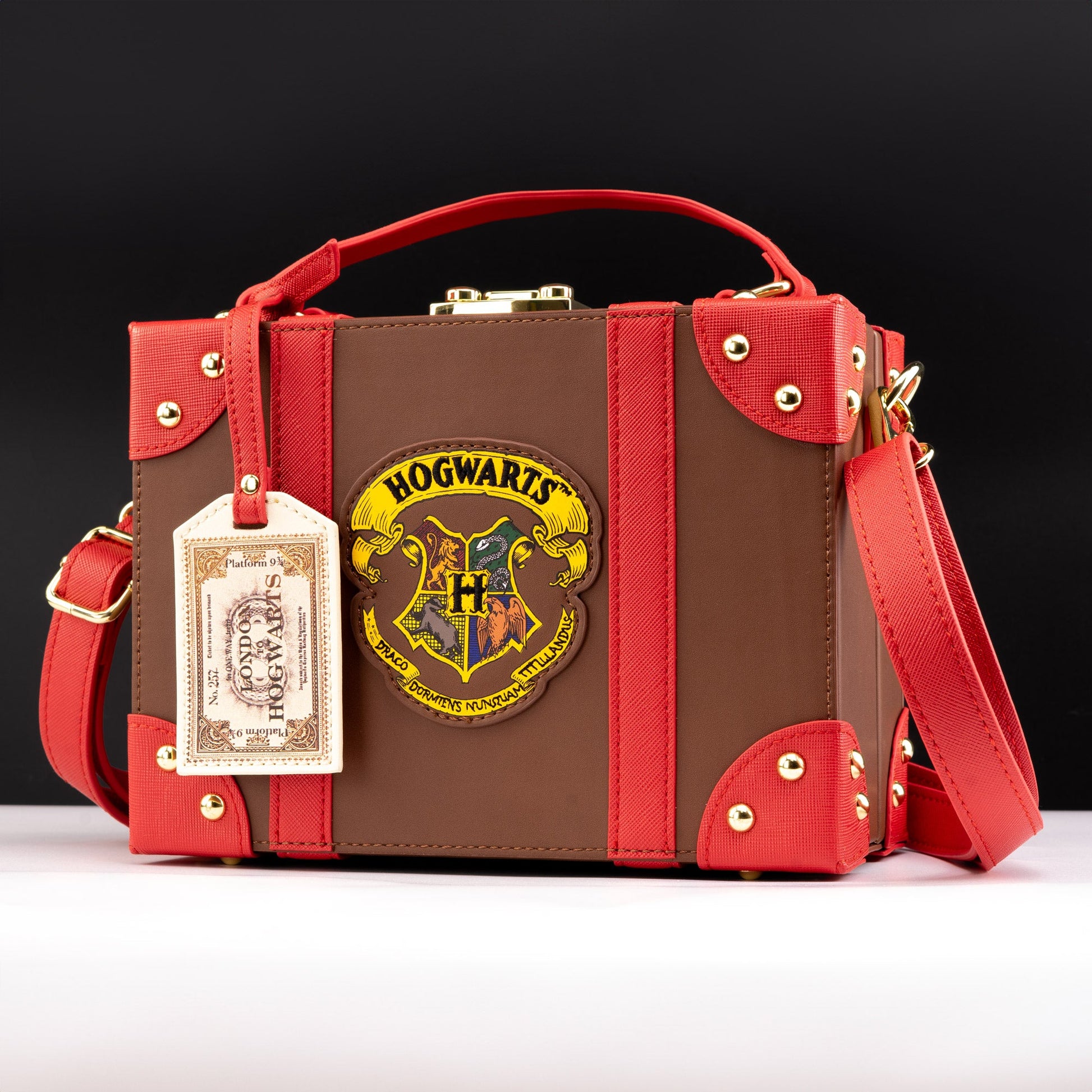 Loungefly x Harry Potter Hogwarts Express Luggage Crossbody Bag - GeekCore