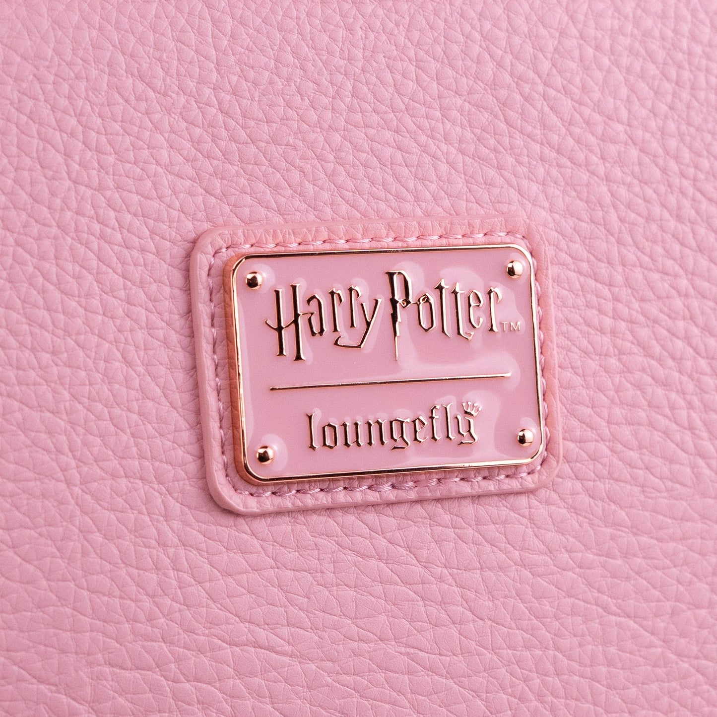 Loungefly x Harry Potter Pink Rose Elder Wand Crossbody Tote Bag - GeekCore