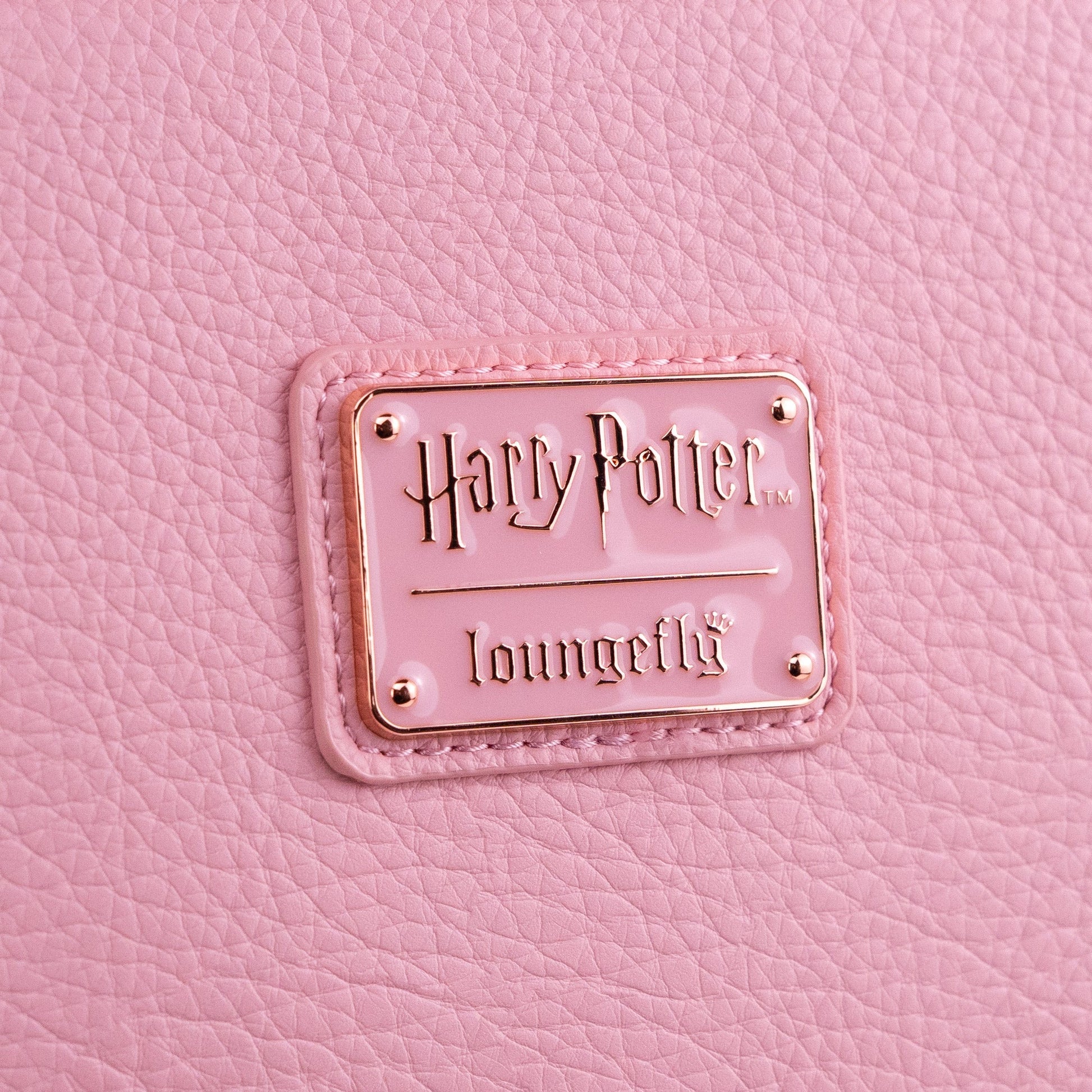 Loungefly x Harry Potter Pink Rose Elder Wand Crossbody Tote Bag - GeekCore