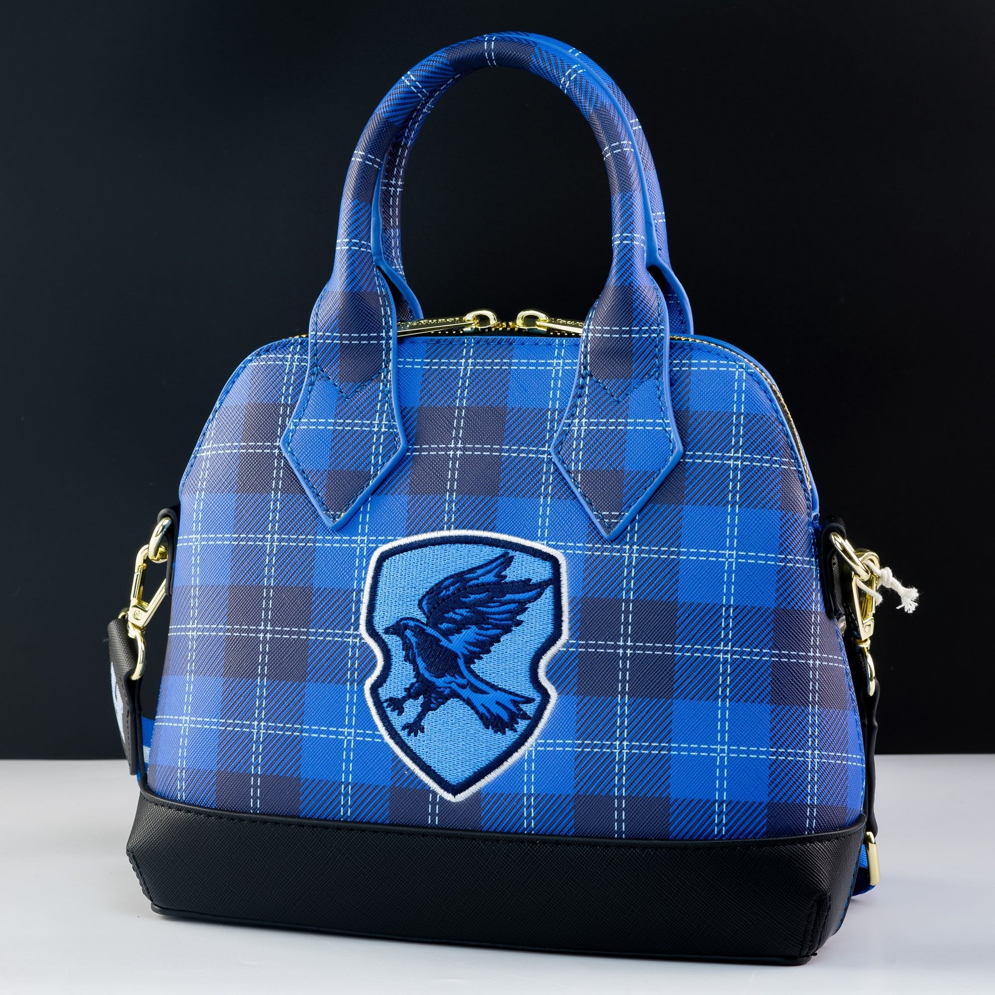 Loungefly x Harry Potter Ravenclaw Varsity Plaid Crossbody Bag - GeekCore