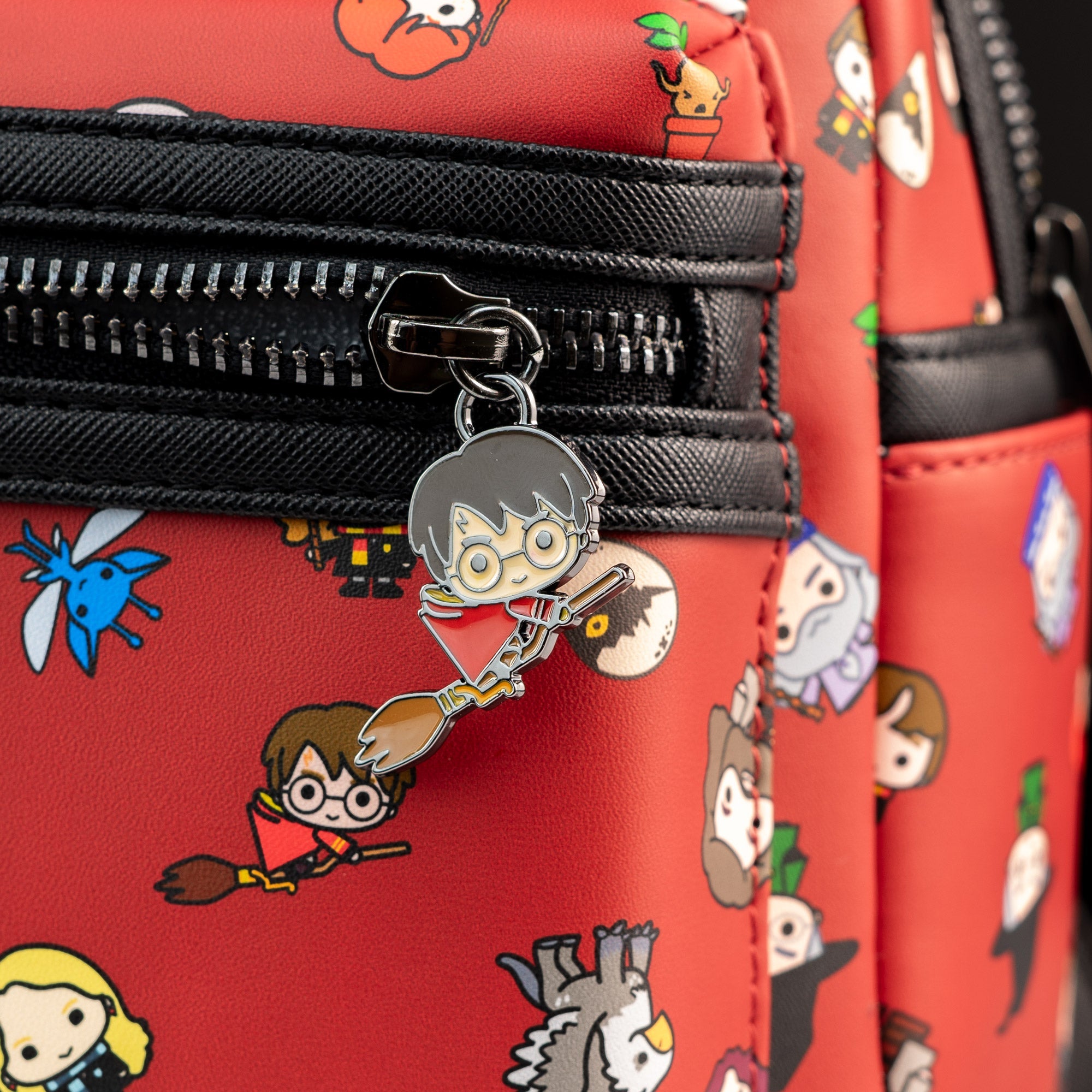 Loungefly x Harry Potter Red Chibi Character Print Mini Backpack - GeekCore