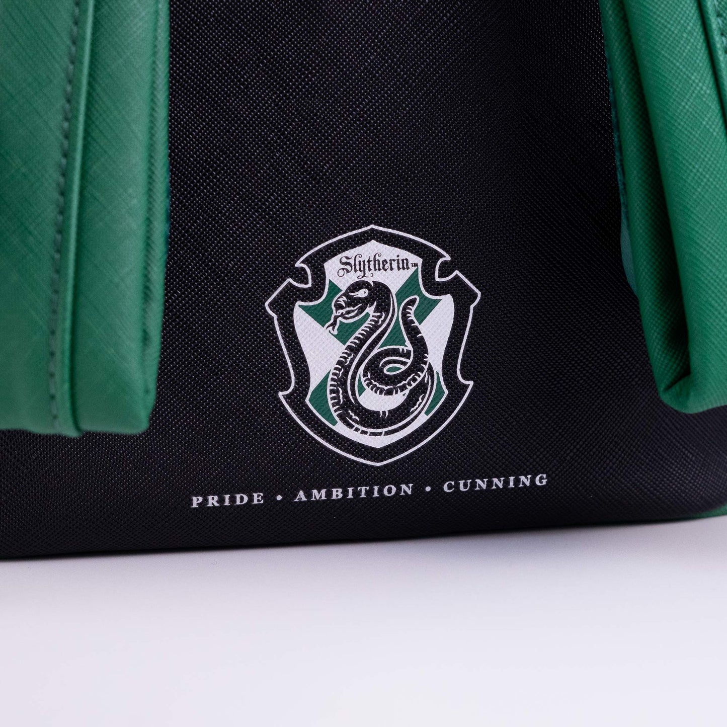 Loungefly x Harry Potter Slytherin Metal Snake Mini Backpack - GeekCore