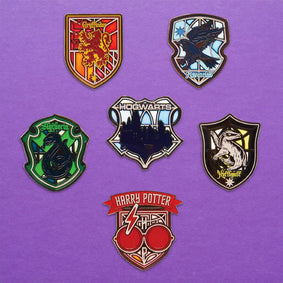 Loungefly x Harry Potter Stained Glass Blind Box Mystery Pin - GeekCore