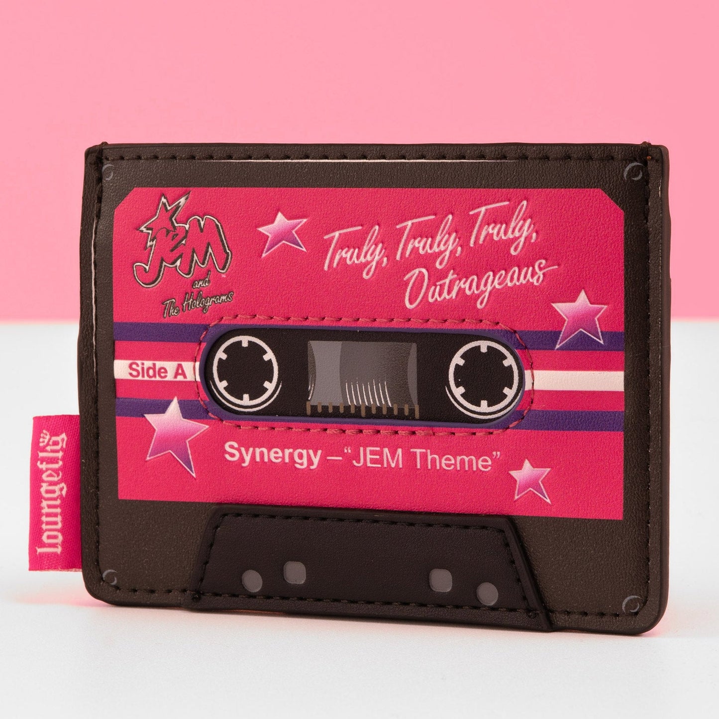Loungefly x Hasbro Jem and the Holograms Cassette Card Holder - GeekCore