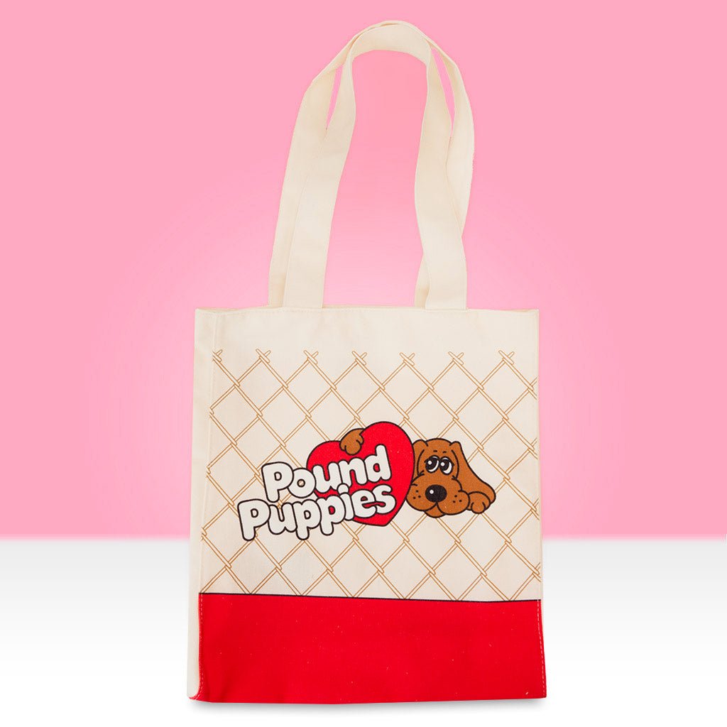 Loungefly x Hasbro Pound Puppies 40th Anniversary Canvas Tote Bag - GeekCore