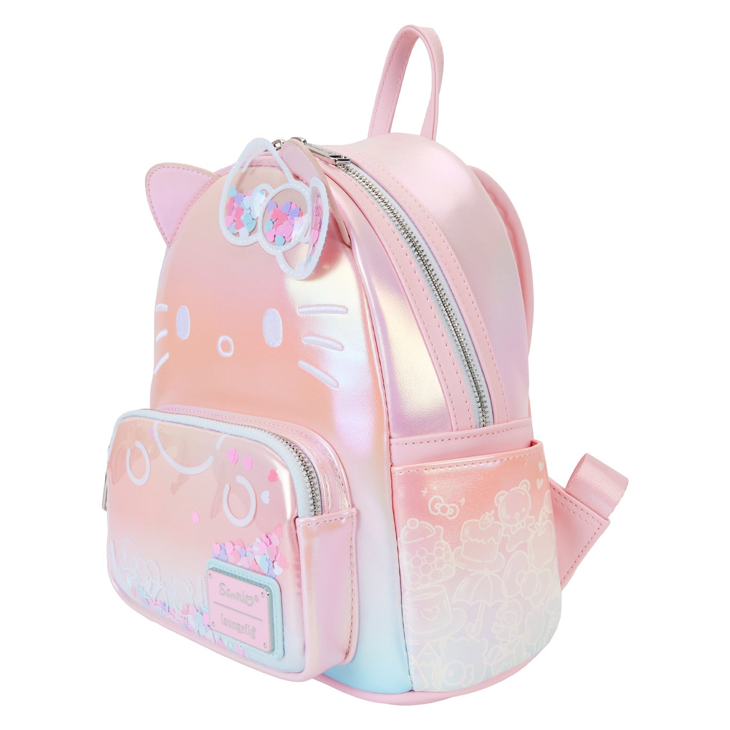 Loungefly x Hello Kitty 50th Anniversary Clear And Cute Cosplay Mini Backpack - GeekCore