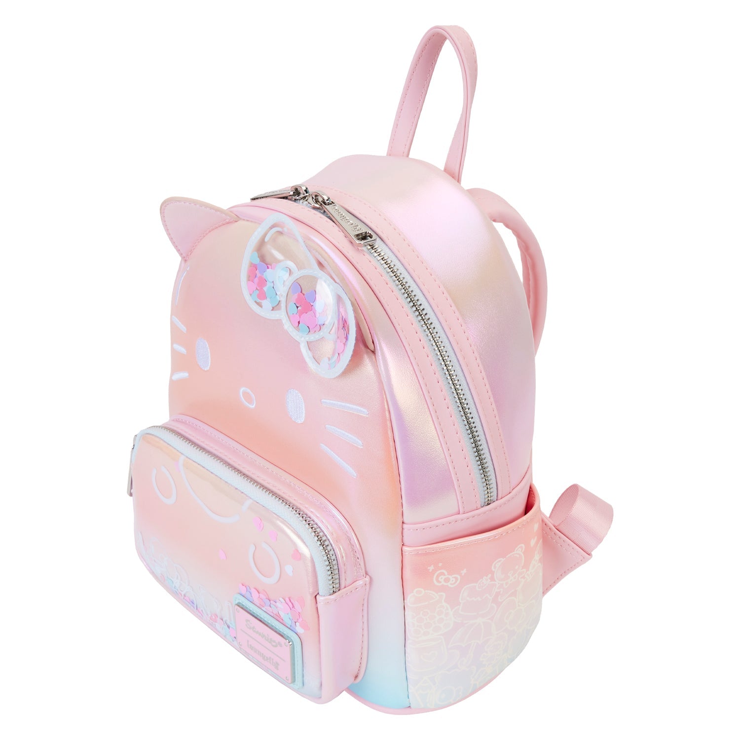Loungefly x Hello Kitty 50th Anniversary Clear And Cute Cosplay Mini Backpack - GeekCore