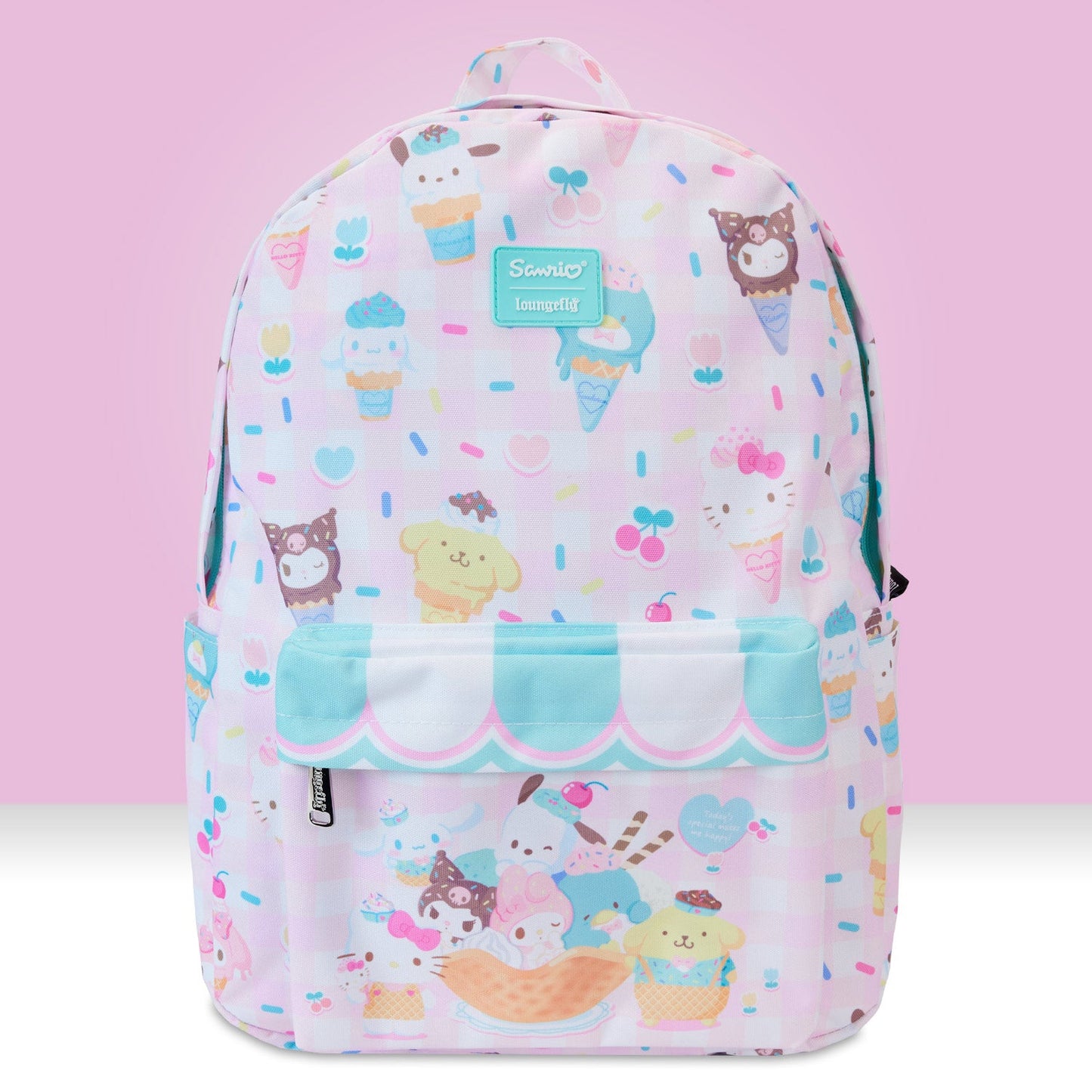 Loungefly x Hello Kitty Full - Size Nylon Backpack - GeekCore