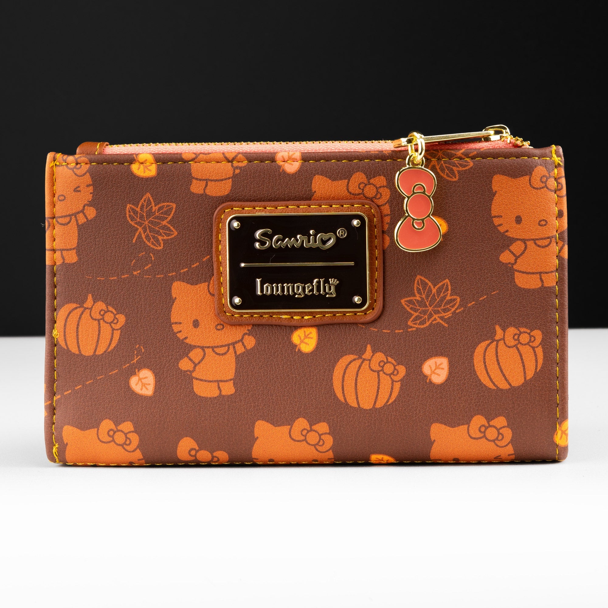 Loungefly x Hello Kitty Pumpkin Spice Print Flap Purse - GeekCore