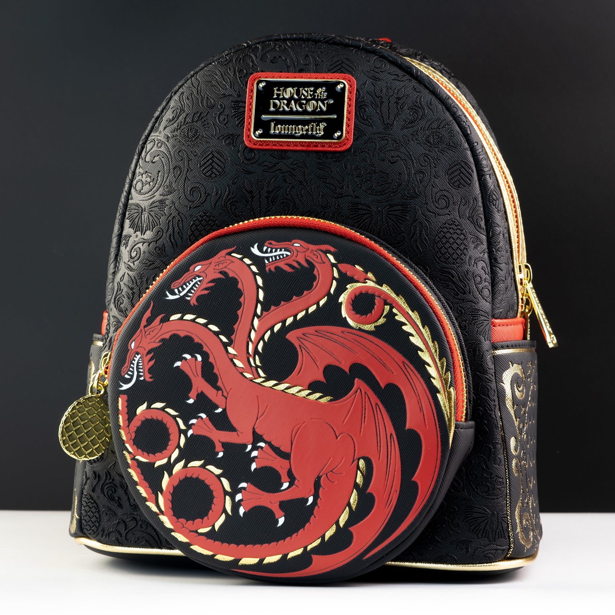 Loungefly x House of the Dragon Targaryen Mini Backpack - GeekCore