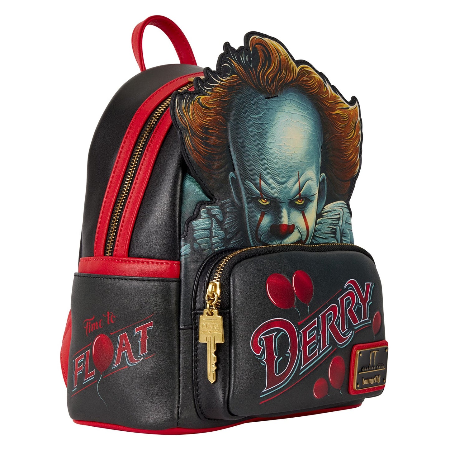 Loungefly x IT Pennywise Derry Sign Light Up Mini Backpack - GeekCore
