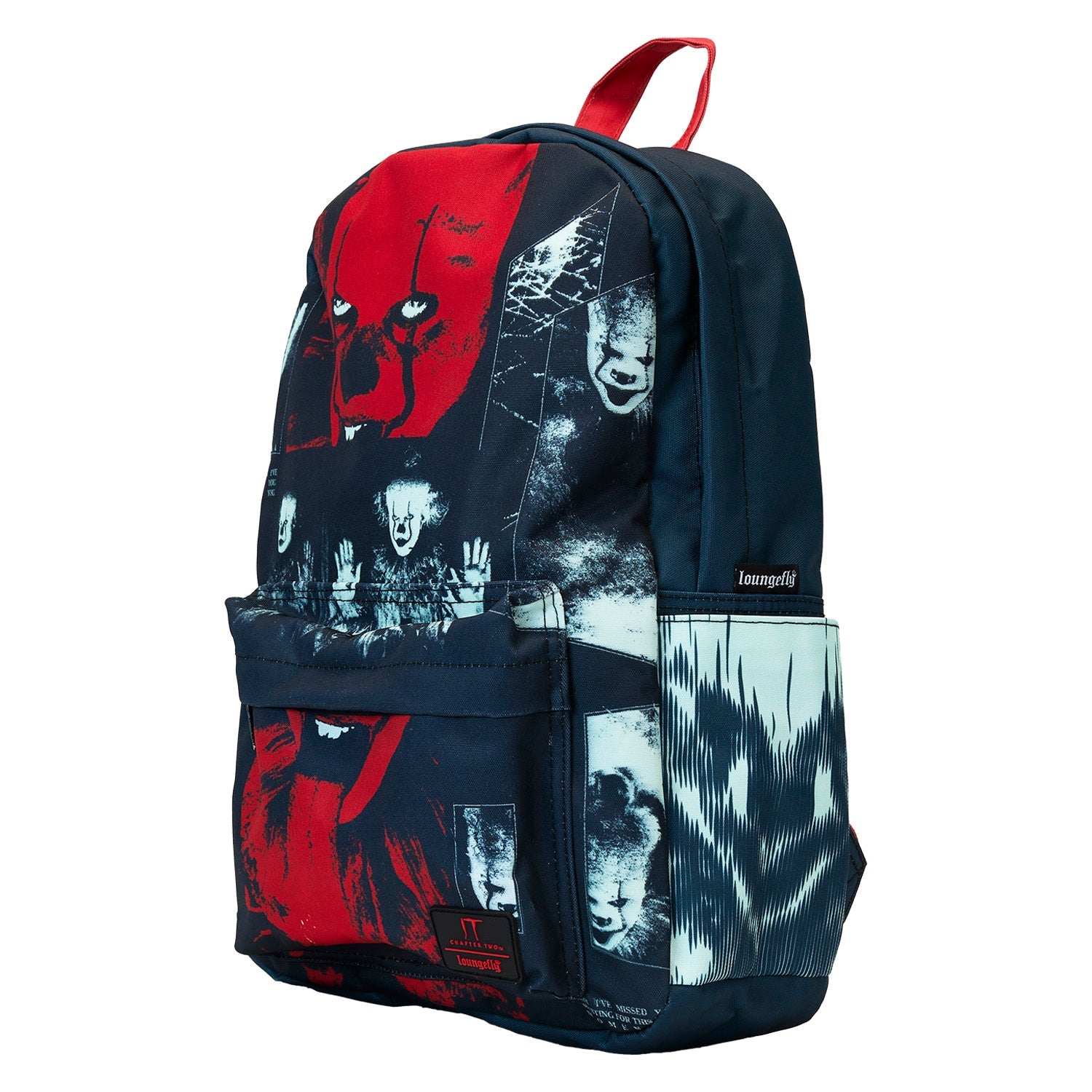 Loungefly x IT Pennywise I Heart Horror Nylon Full - Size Backpack - GeekCore