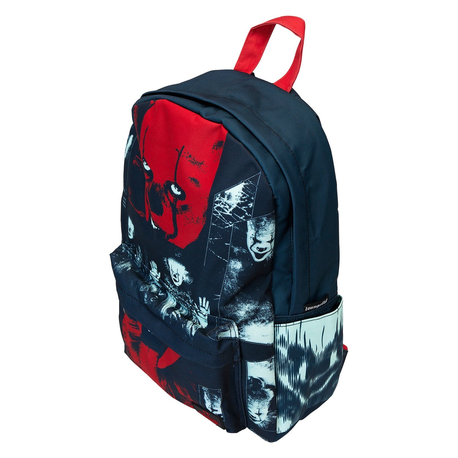 Loungefly x IT Pennywise I Heart Horror Nylon Full - Size Backpack - GeekCore