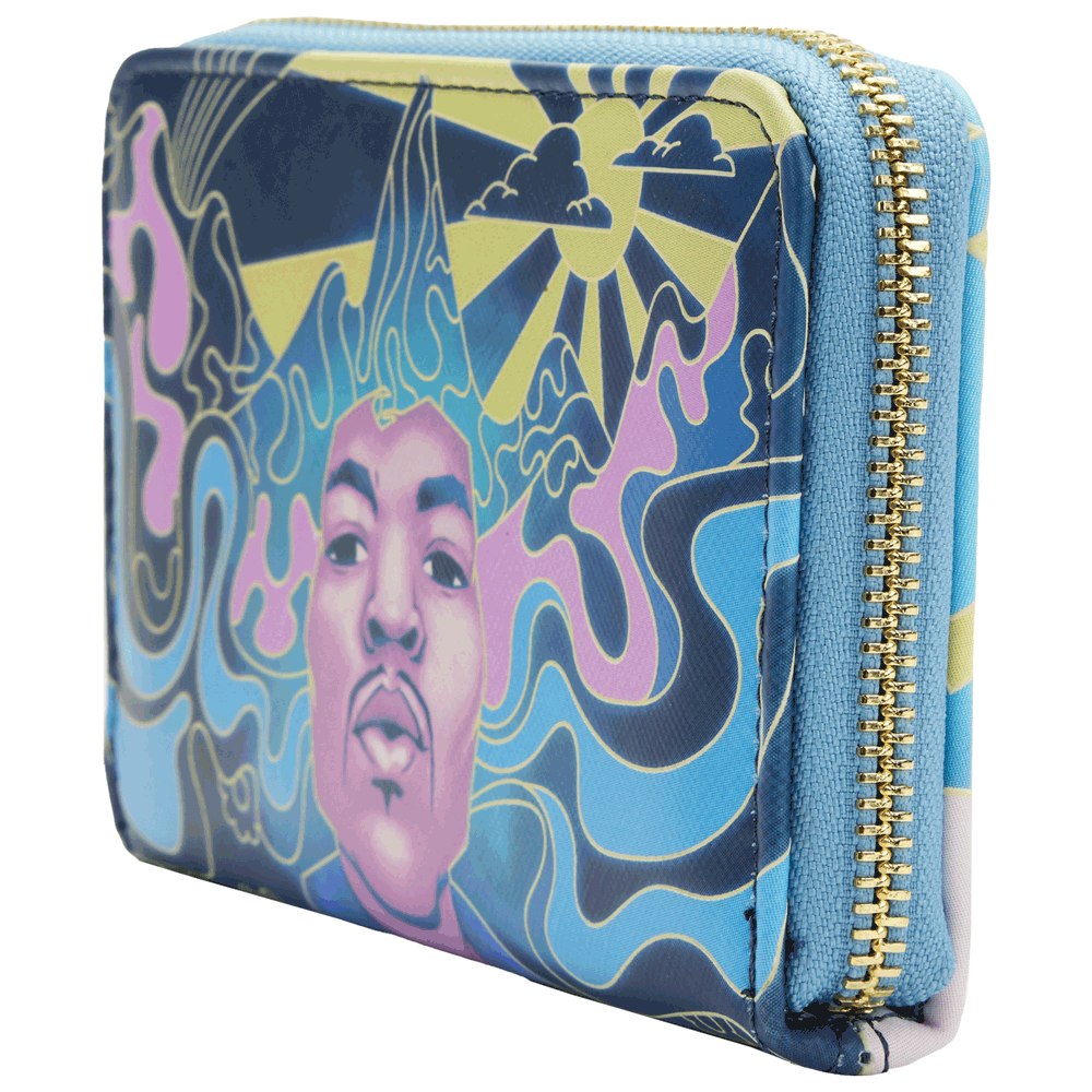 Loungefly x Jimi Hendrix Psychedelic Landscape Wallet - GeekCore