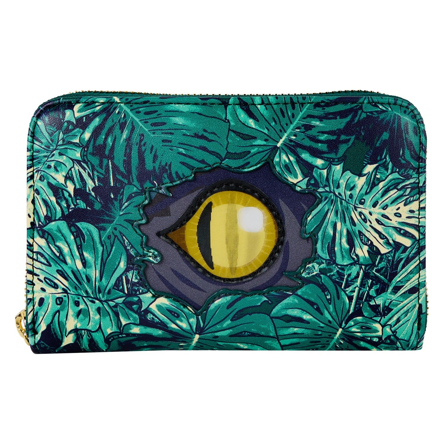 Loungefly x Jurassic World Lurking Eye Zip Around Wallet - GeekCore