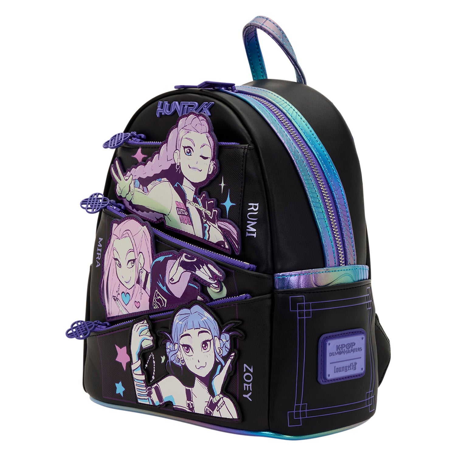 Loungefly x K - Pop Demon Hunters Huntrix Mini Backpack - GeekCore
