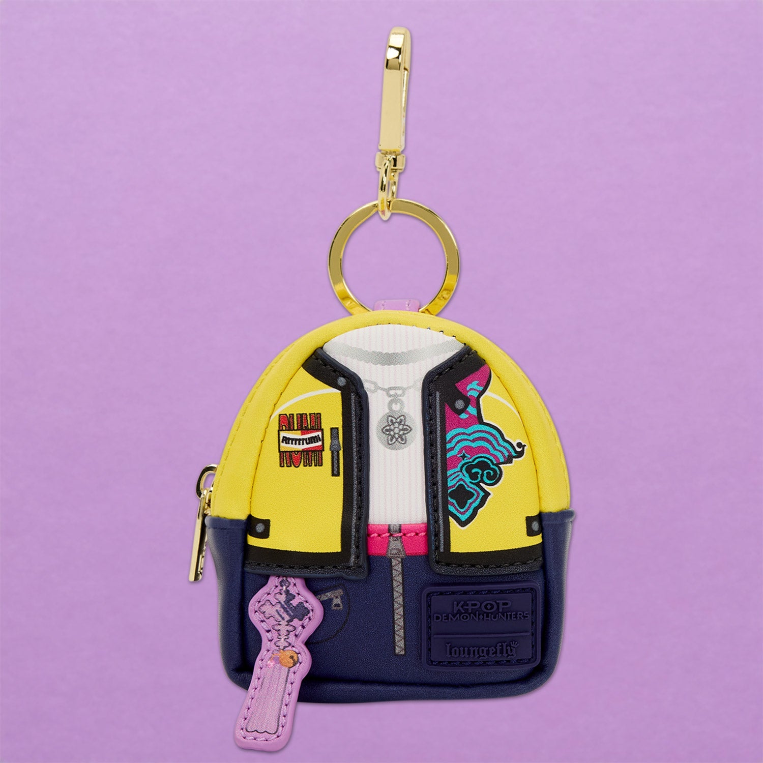 Loungefly x K - Pop Demon Hunters Mystery Mini Backpack Keychain Charm - GeekCore