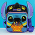 Loungefly x Lilo and Stitch Glow in the Dark Halloween Stitch Cosplay Passport Bag - GeekCore