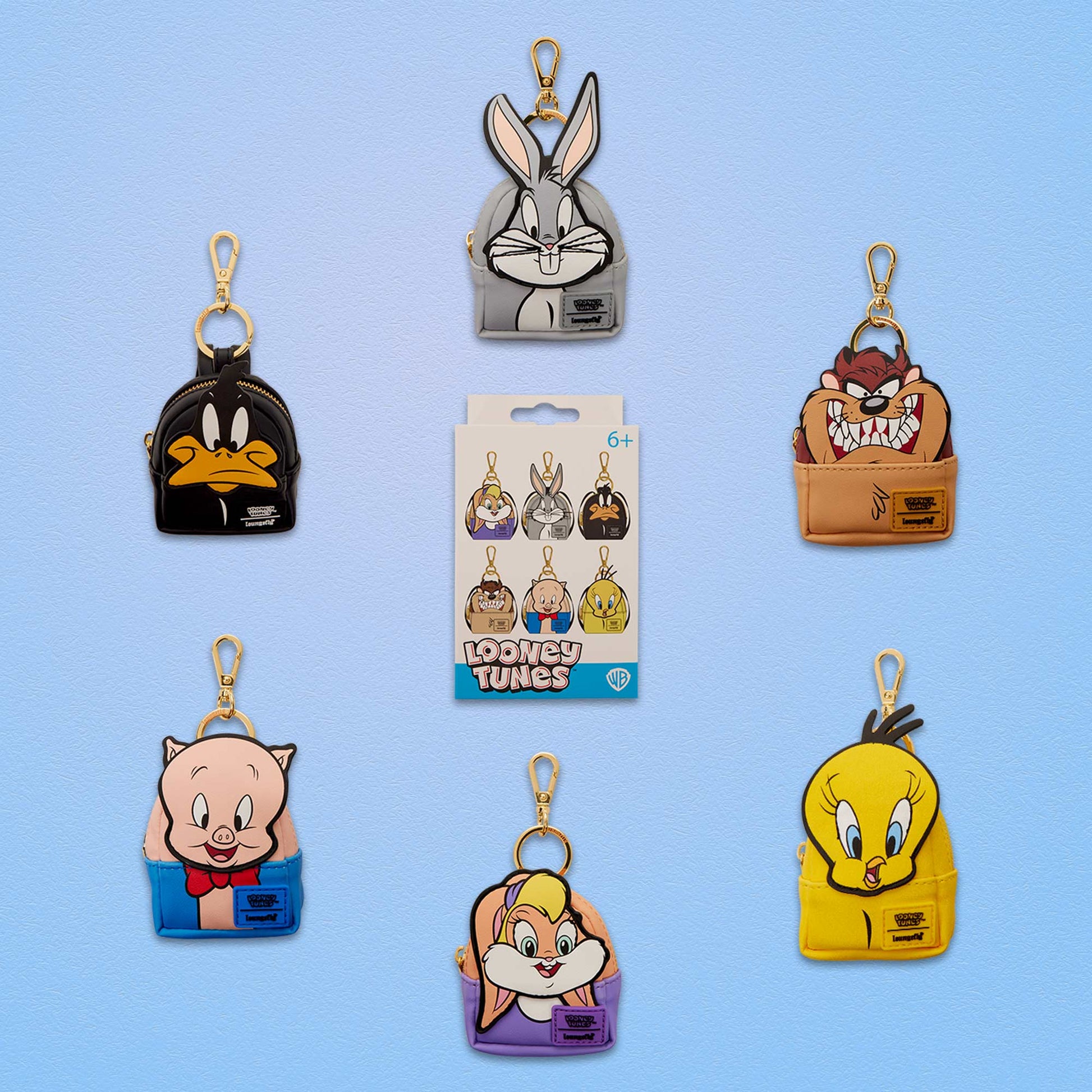 Loungefly x Looney Tunes Mystery Mini Backpack Keychain Charm - GeekCore