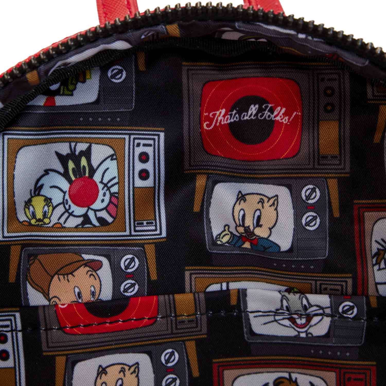 Loungefly x Looney Tunes That's All Folks Mini Backpack - GeekCore