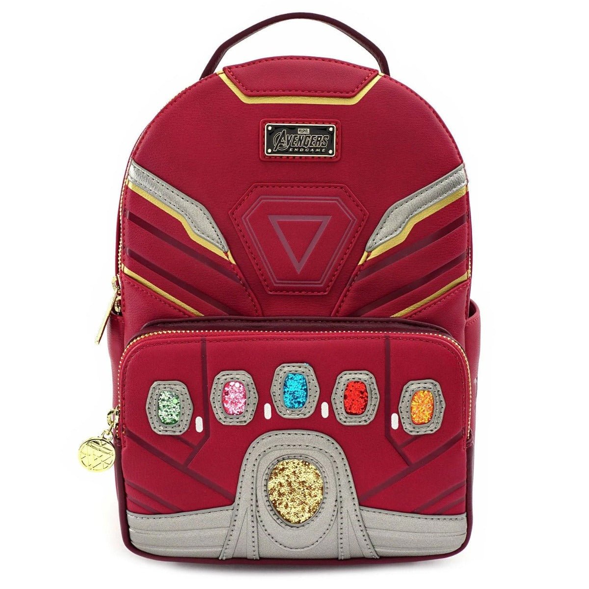 Loungefly x Marvel Avengers Iron Man Power Gauntlet Mini Backpack - GeekCore