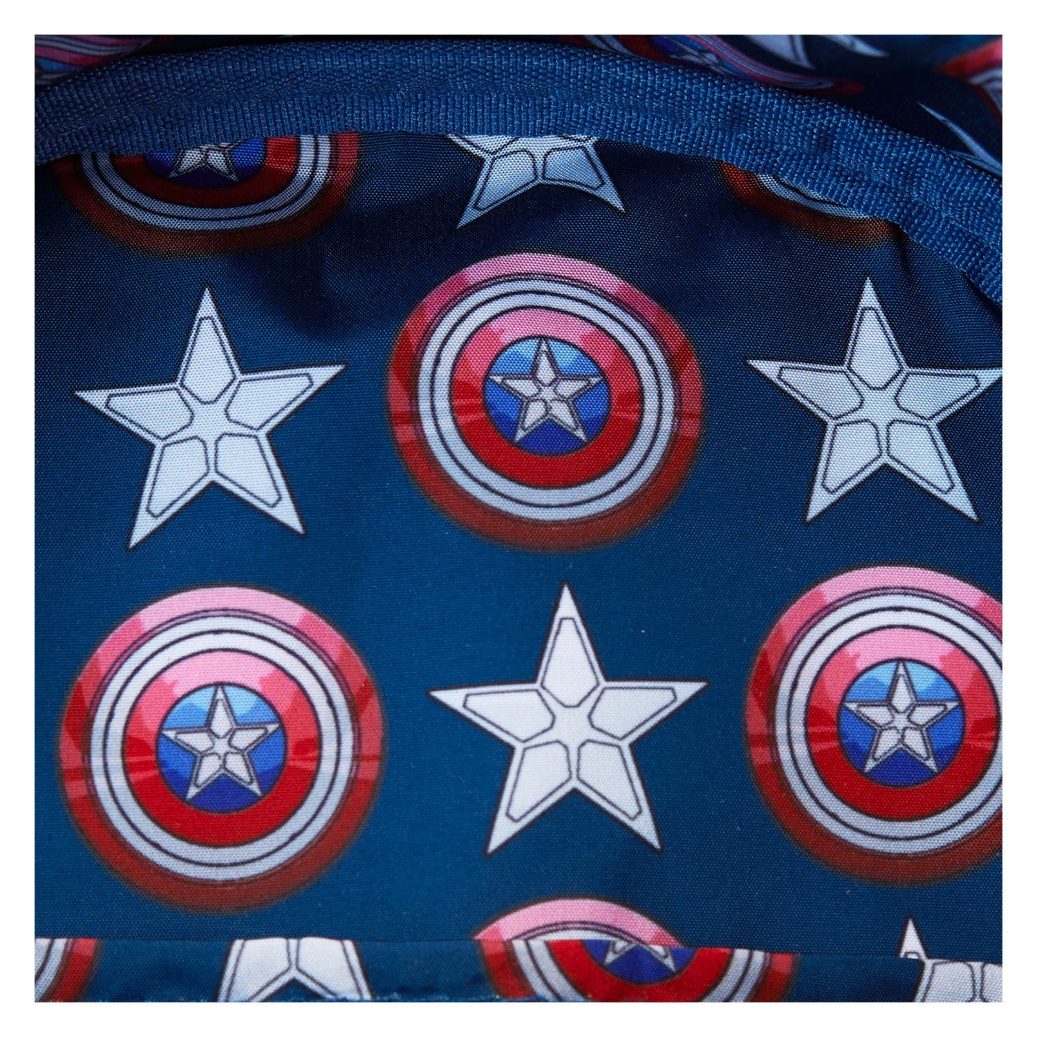 Loungefly x Marvel Captain America Brave New World Cosplay Mini Backpack - GeekCore