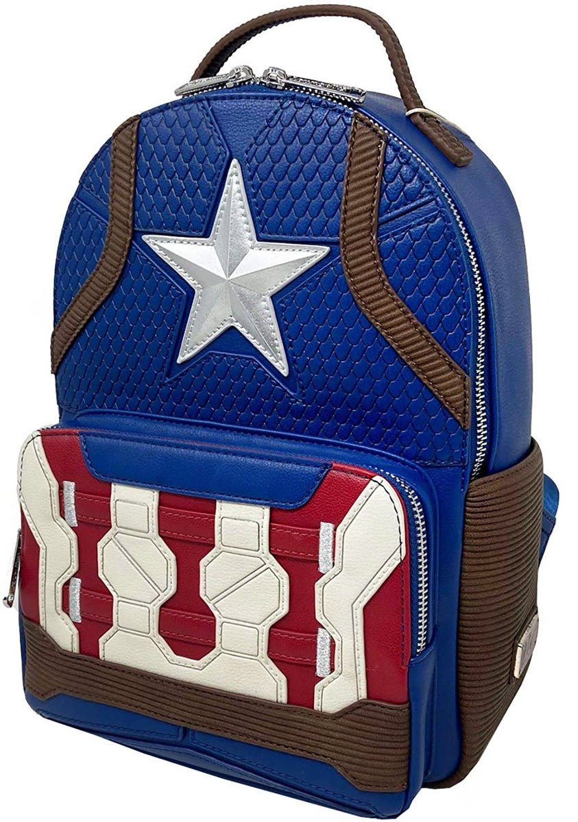 Loungefly x Marvel Captain America Endgame Hero Mini Backpack - GeekCore