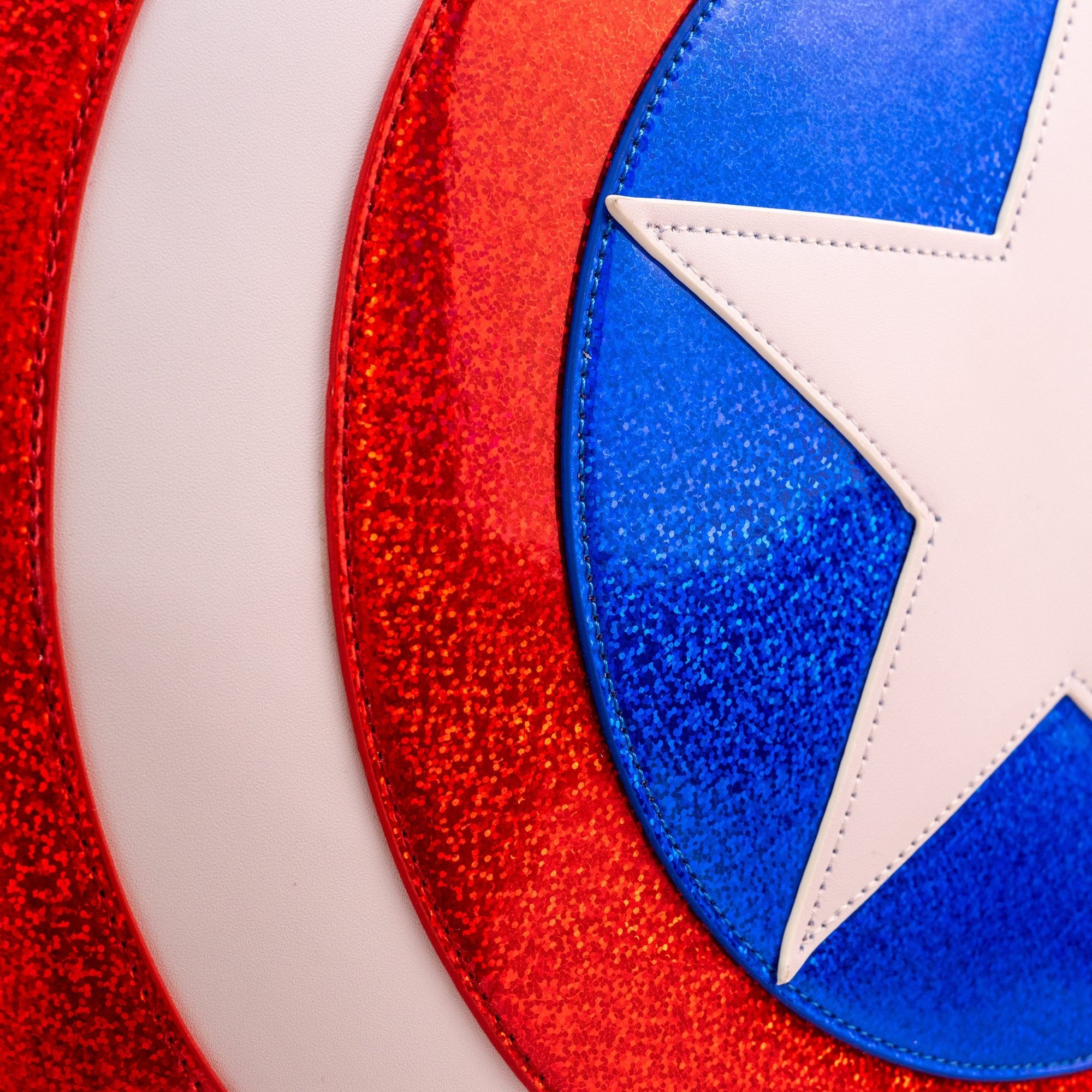 Loungefly x Marvel Captain America Shield Mini Backpack - GeekCore