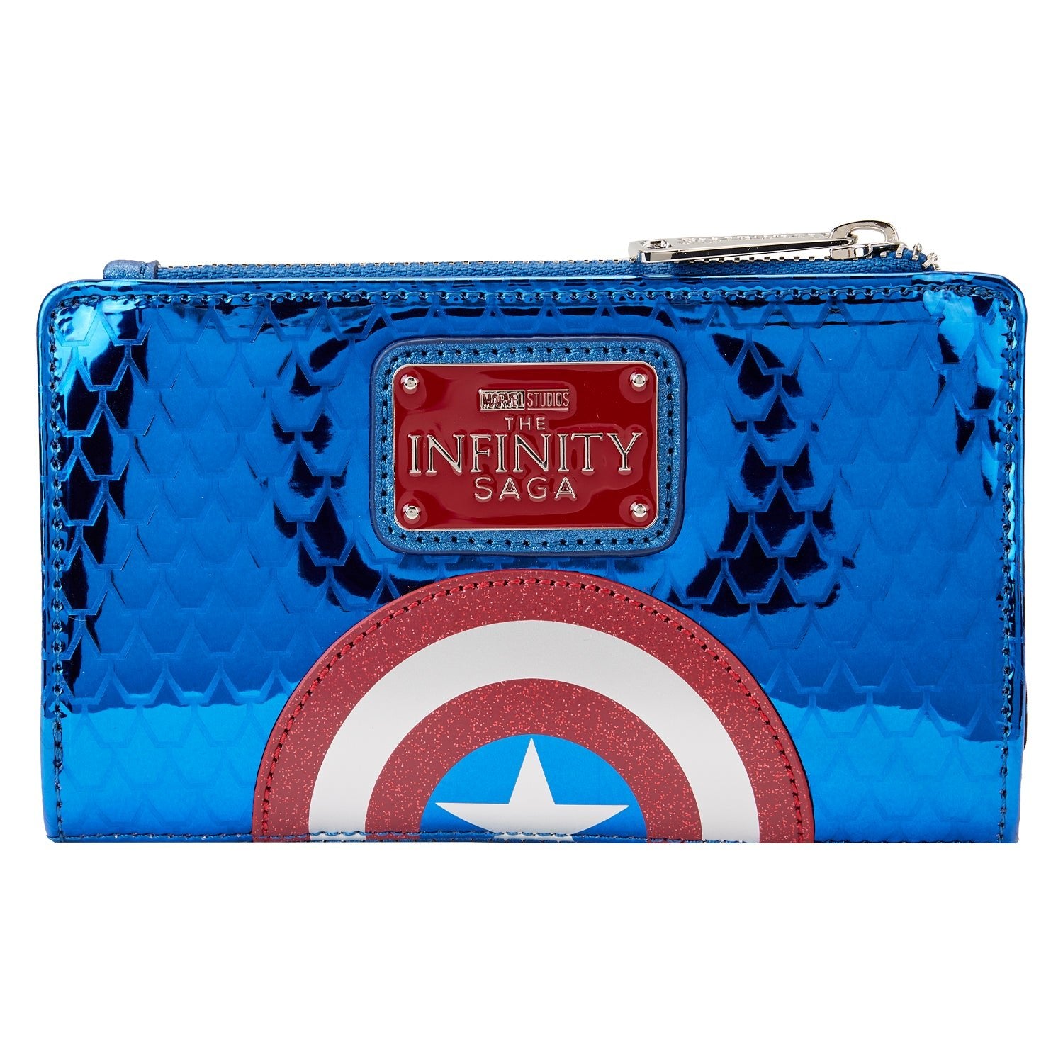 Loungefly x Marvel Captain America Shine Cosplay Wallet - GeekCore