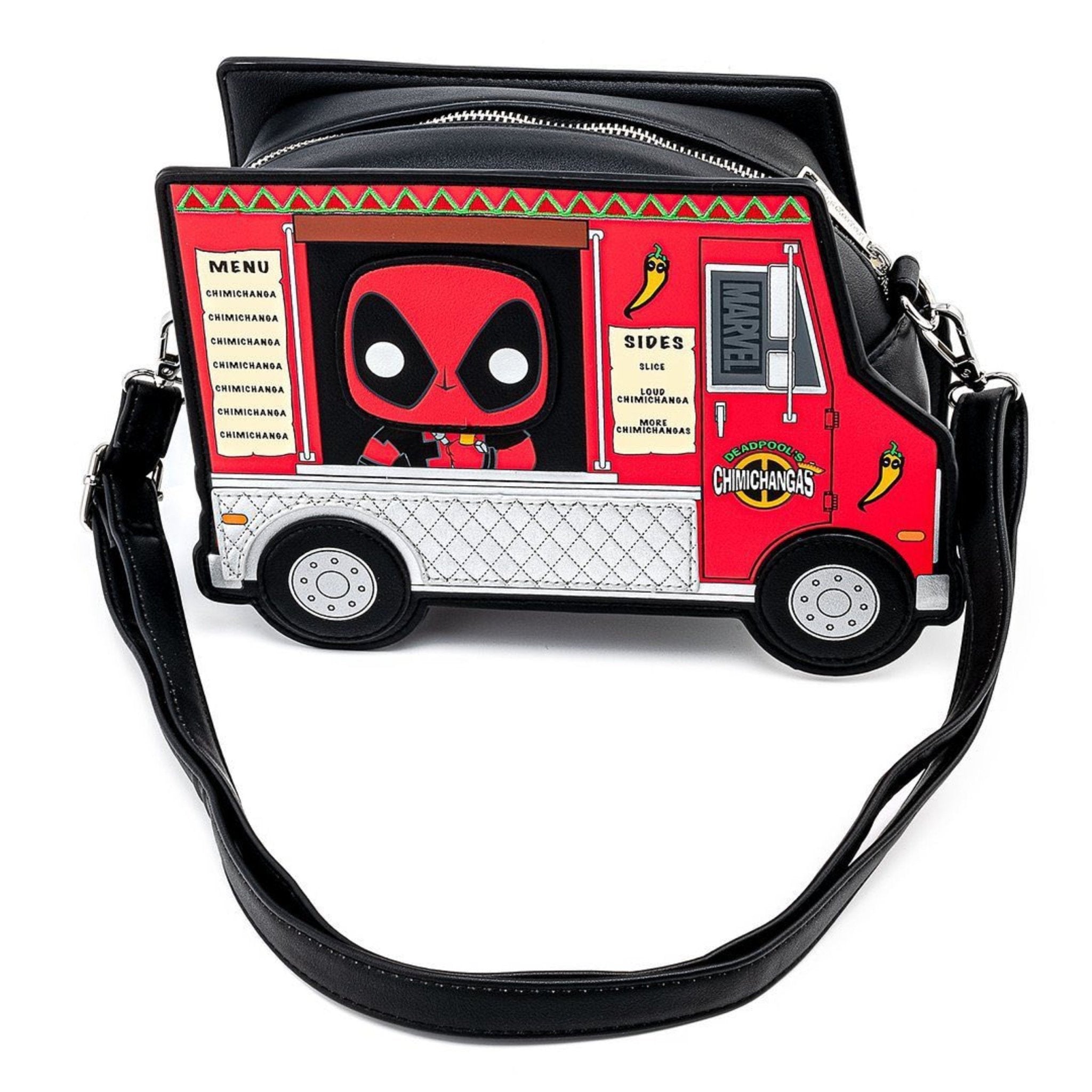 Loungefly x Marvel Deadpool 30th Anniversary Chimichangas Handbag - GeekCore