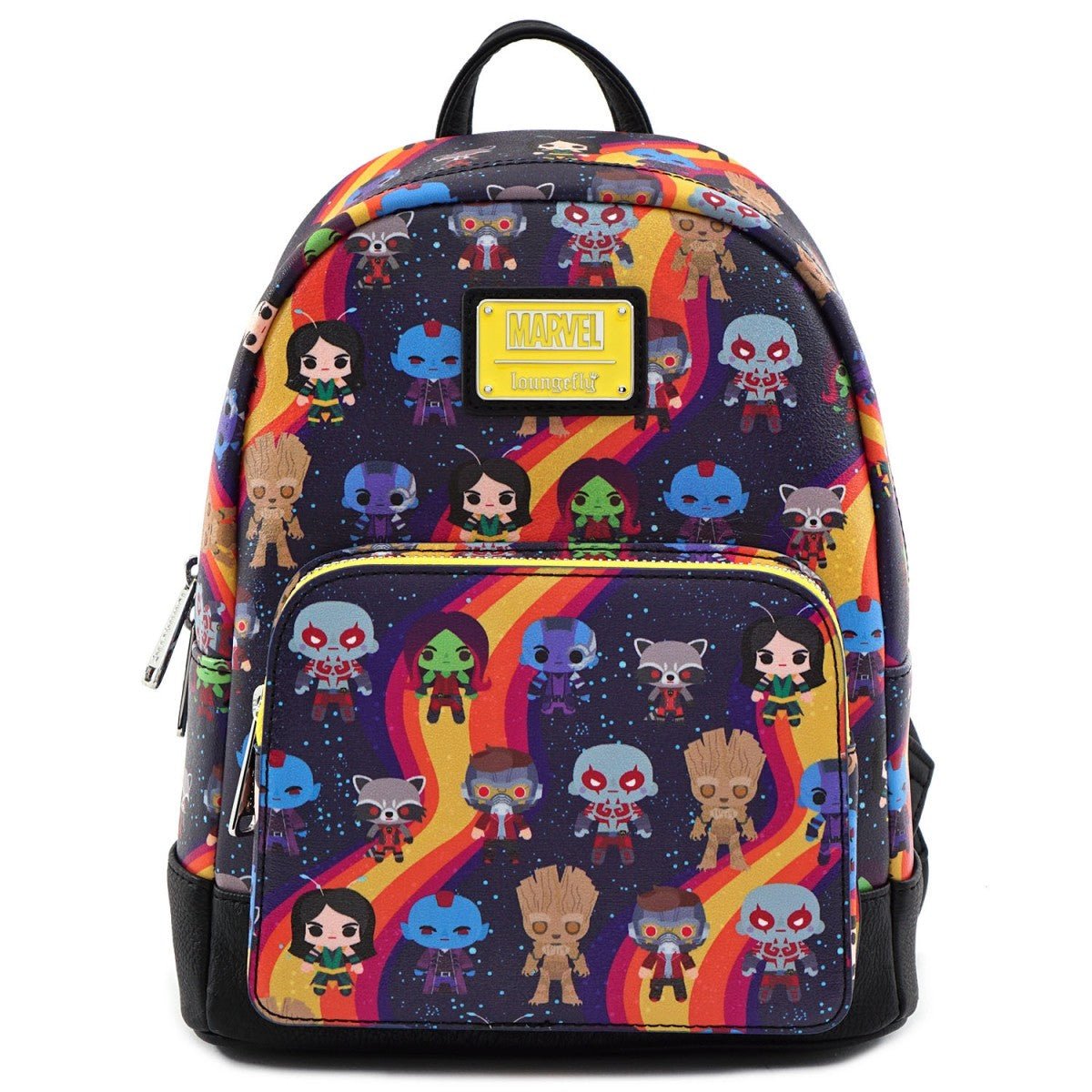 Loungefly X Marvel Guardians of the Galaxy Chibi Line - up Mini Backpack - GeekCore