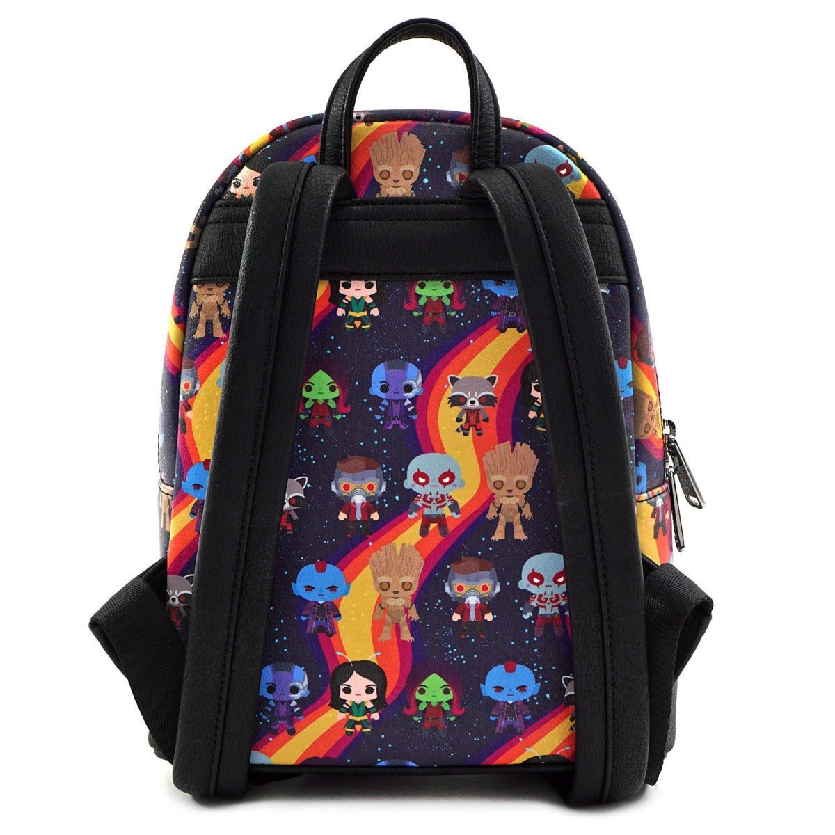Loungefly X Marvel Guardians of the Galaxy Chibi Line - up Mini Backpack - GeekCore