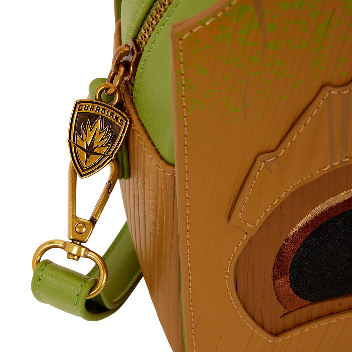 Loungefly x Marvel Guardians of the Galaxy Groot Floral Figural Crossbody Bag - GeekCore