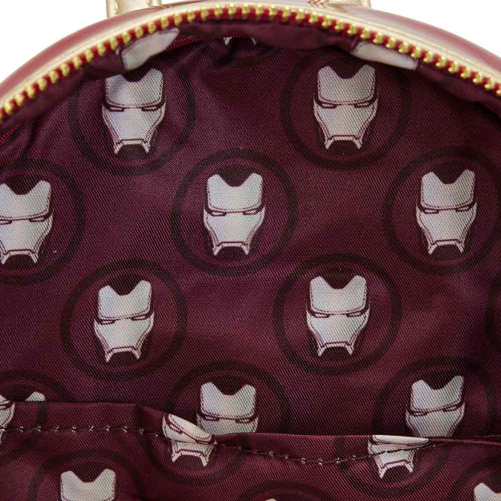 Loungefly x Marvel Iron Man 15th Anniversary Cosplay Mini Backpack - GeekCore