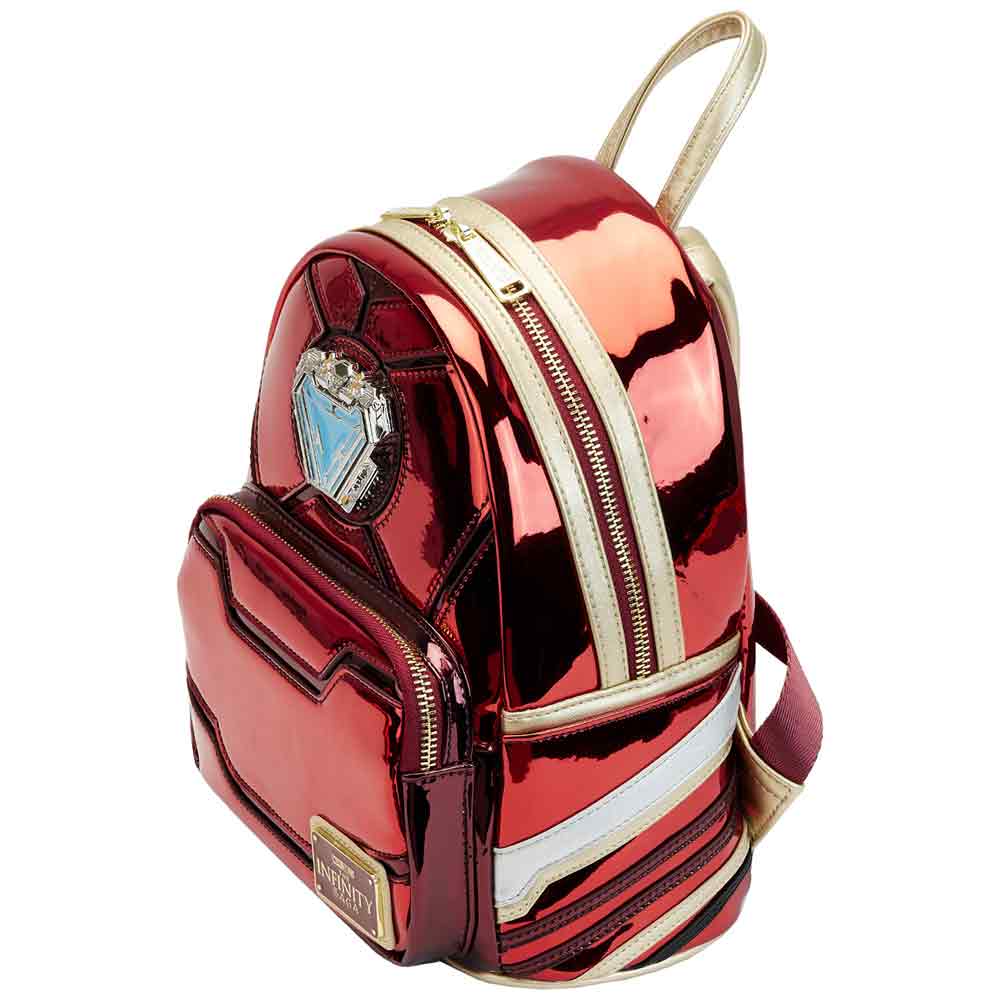 Loungefly x Marvel Iron Man 15th Anniversary Cosplay Mini Backpack - GeekCore