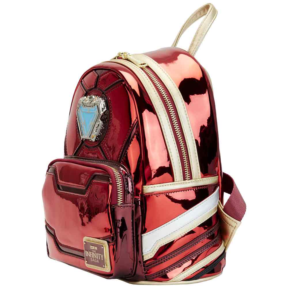 Loungefly x Marvel Iron Man 15th Anniversary Cosplay Mini Backpack - GeekCore