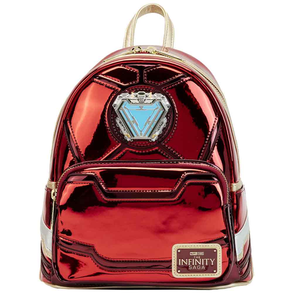 Loungefly x Marvel Iron Man 15th Anniversary Cosplay Mini Backpack - GeekCore