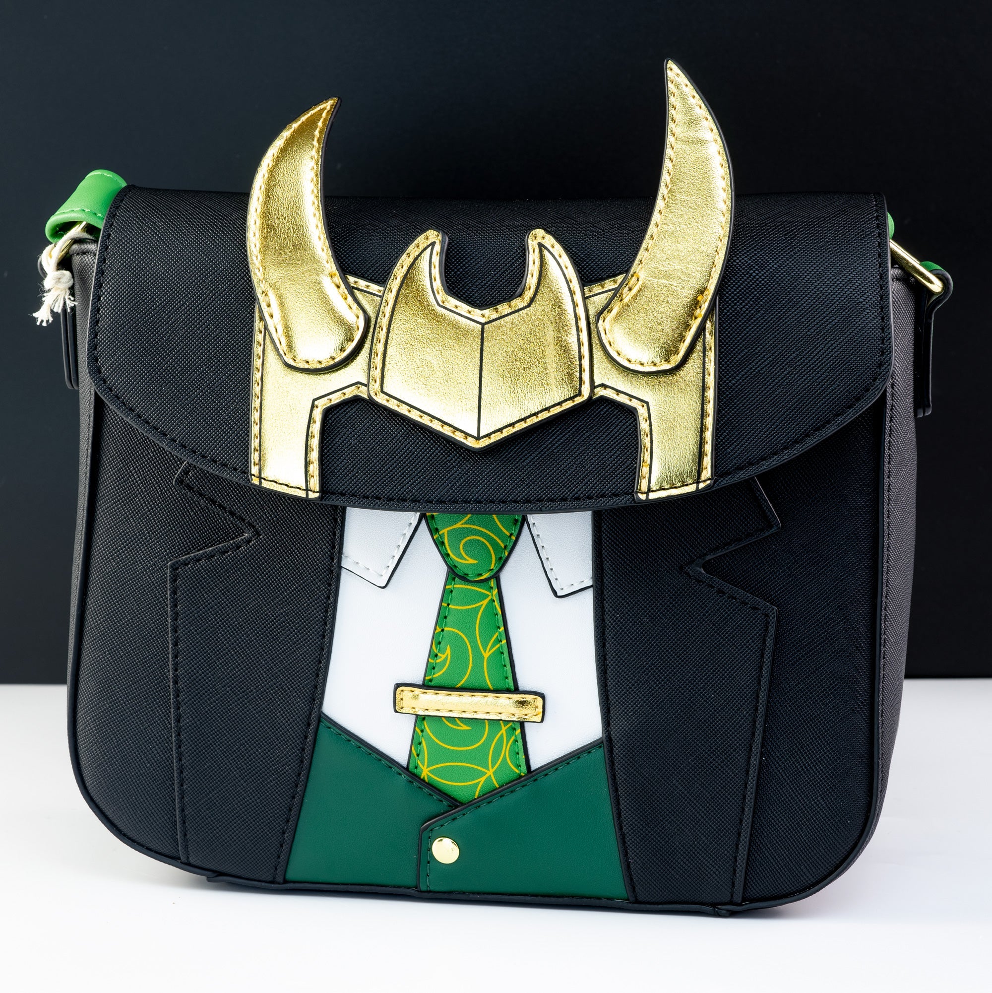 Loungefly x Marvel Loki For President Cosplay Crossbody Bag - GeekCore