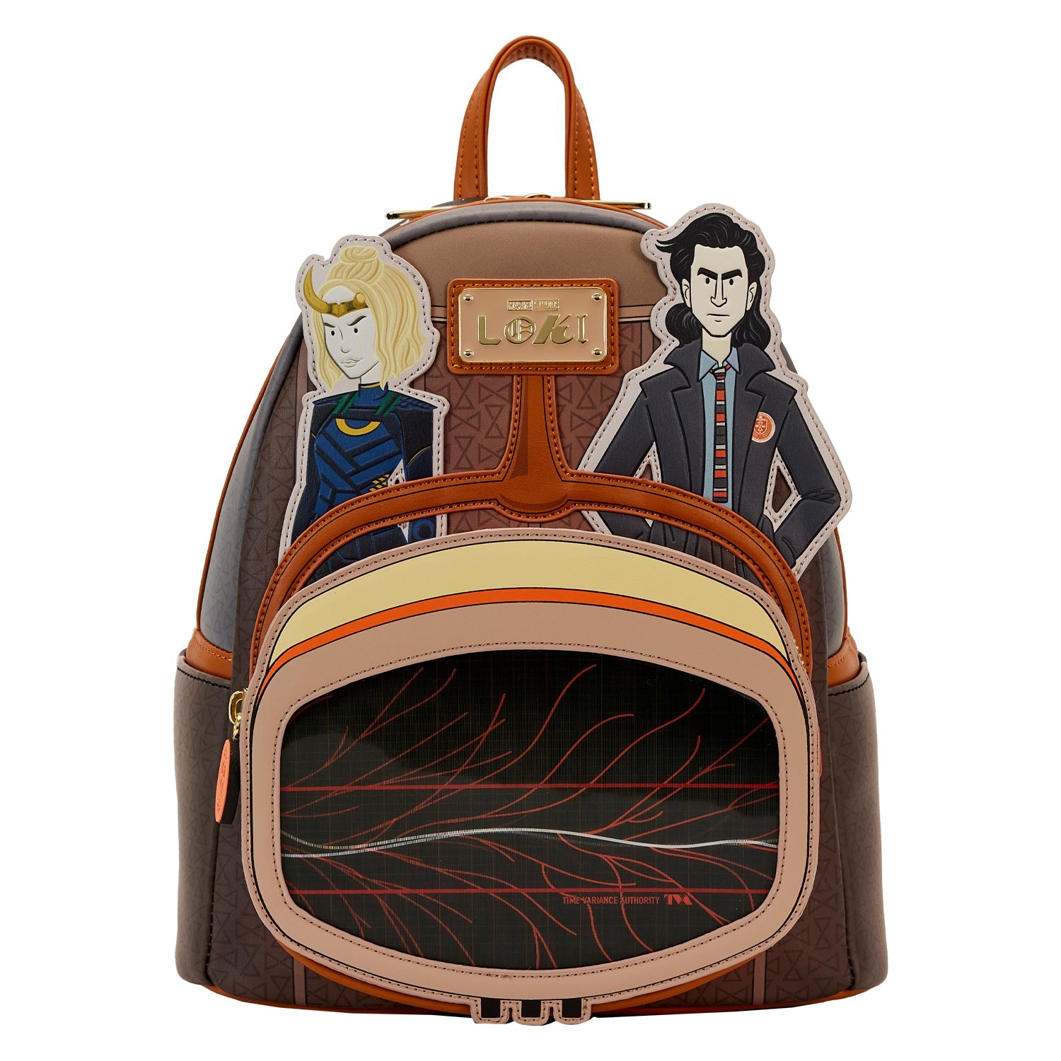 Loungefly x Marvel Loki TVA Lenticular Multiverse Mini Backpack - GeekCore